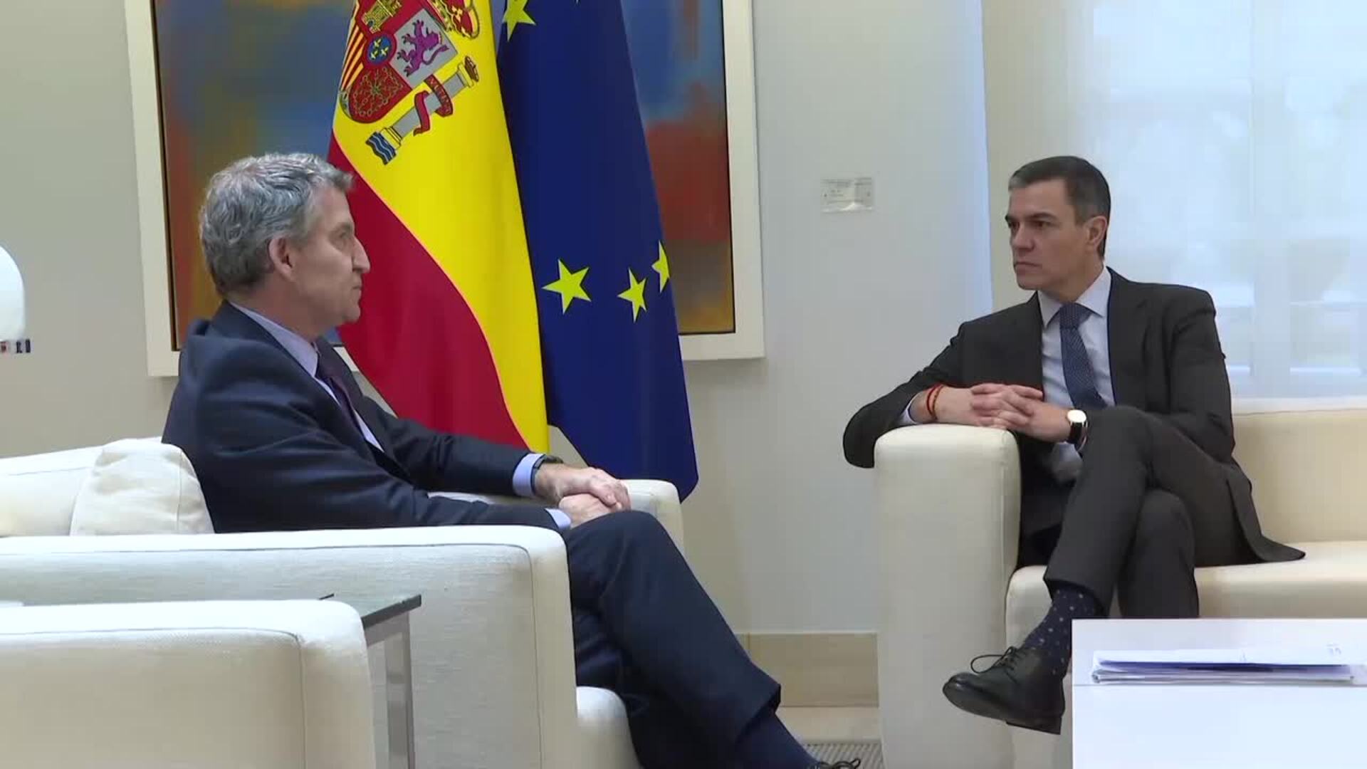 Sánchez y Feijóo se reúnen este lunes en Moncloa para hablar de Ucrania y Defensa
