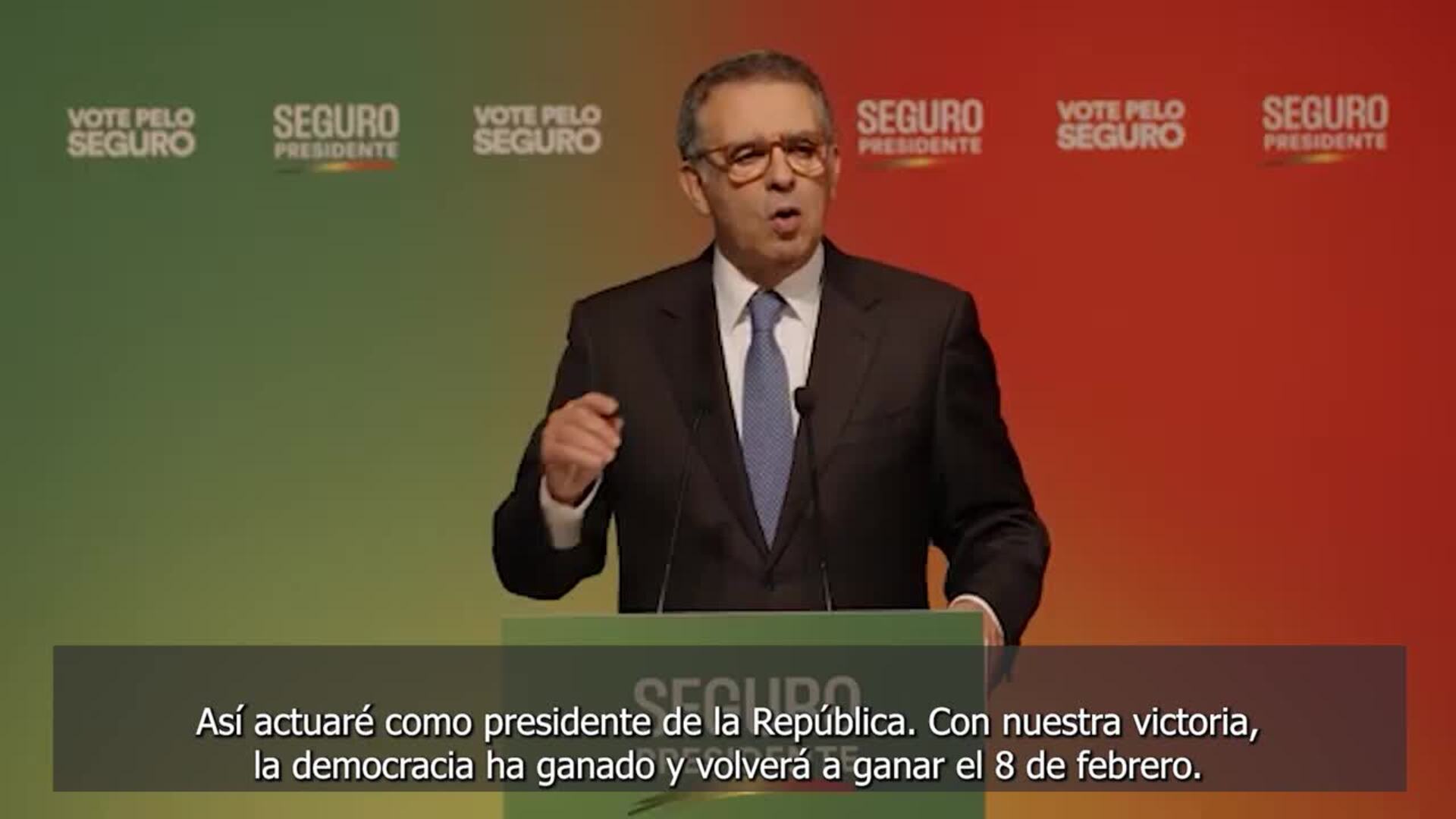 El candidato socialista a la Presidencia lusa se hace con el 31% de los votos en primera vuelta