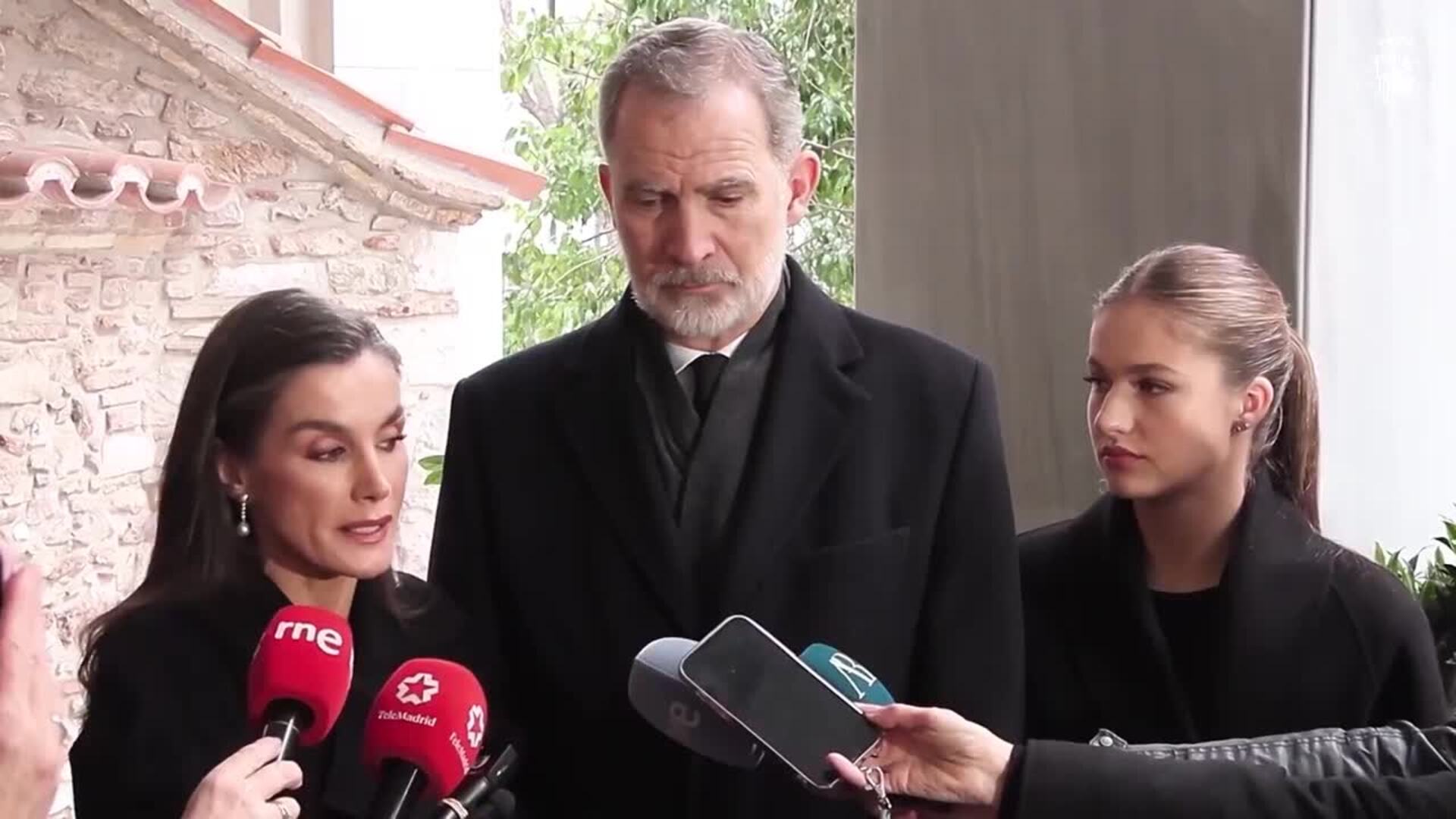 Los Reyes mandan un mensaje desde Atenas tras el accidente de Adamuz