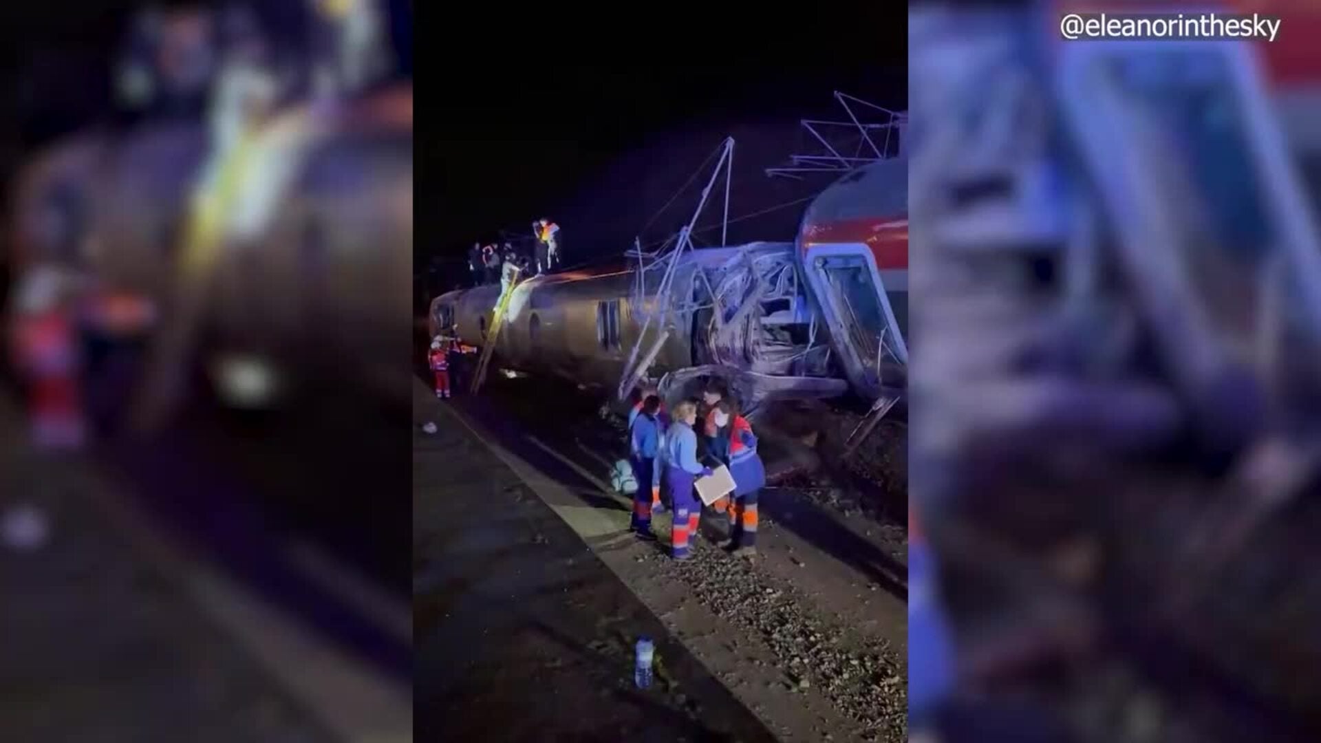 Recuperan los tres cadáveres atrapados en el tren Alvia accidentado en Adamuz, Córdoba