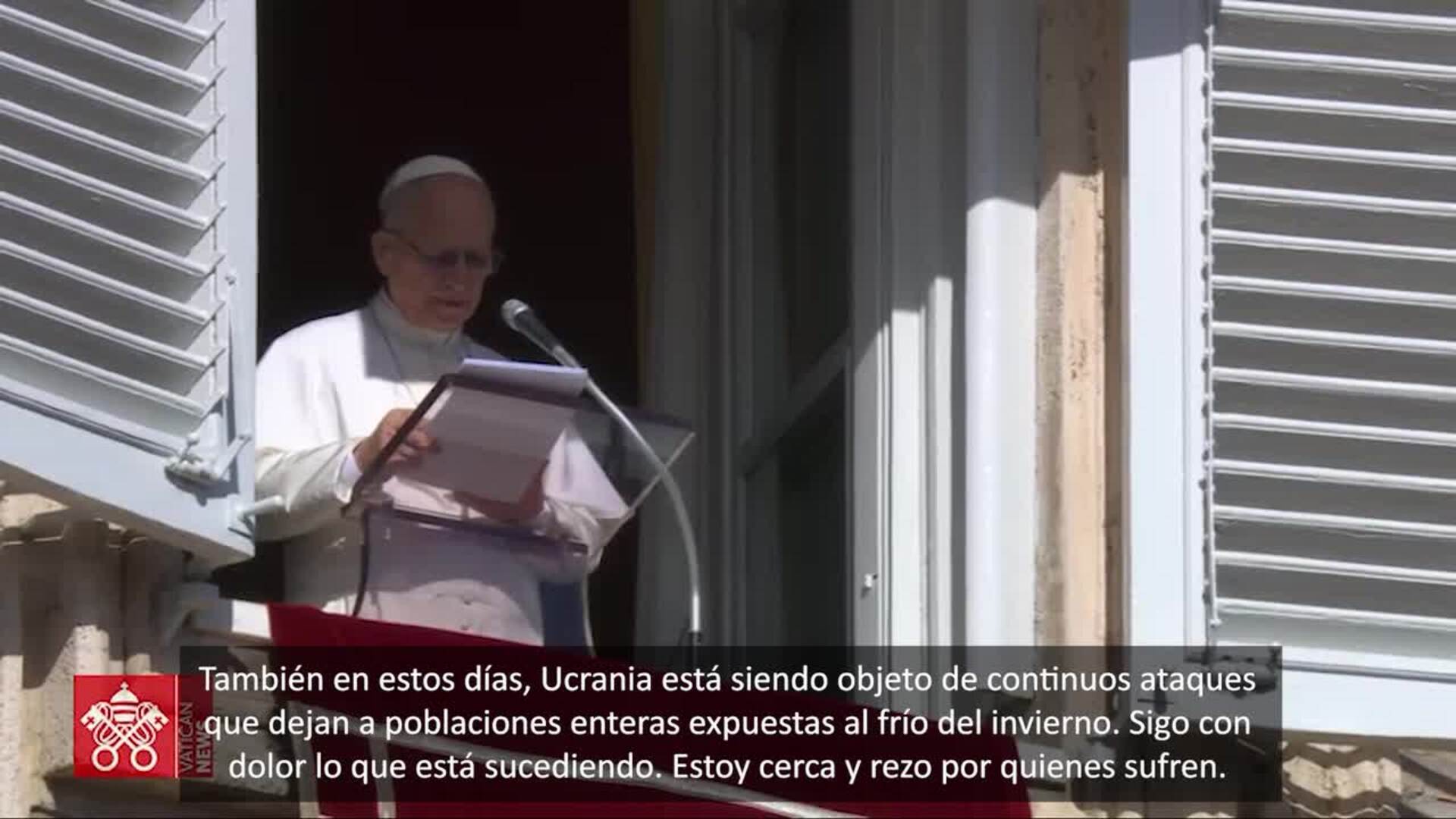 León XIV lamenta los "ataques continuos" en Ucrania con consecuencias "cada vez más graves"