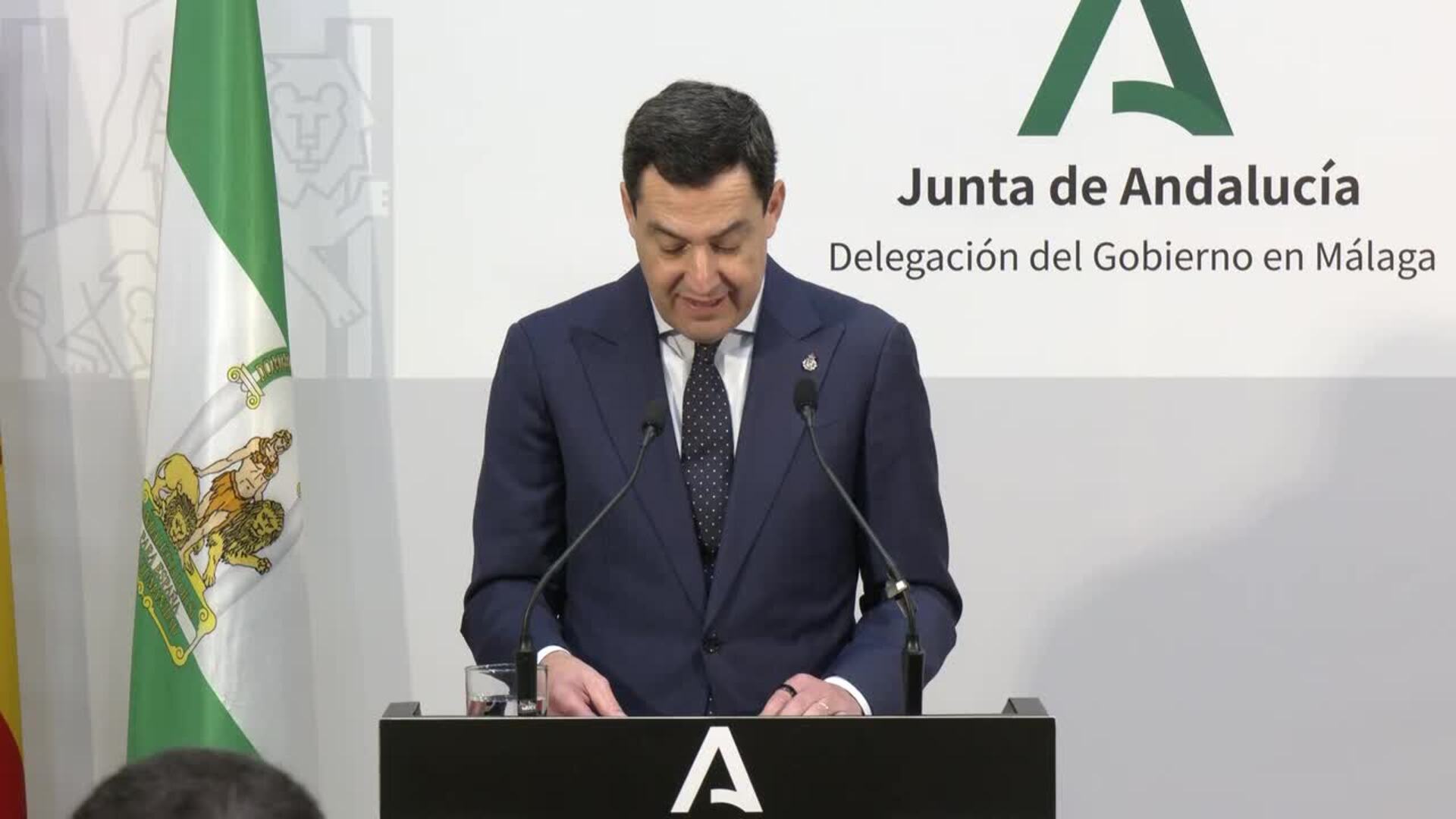 Moreno anuncia que el tercer hospital de Málaga se llamará 'Virgen de la Esperanza'