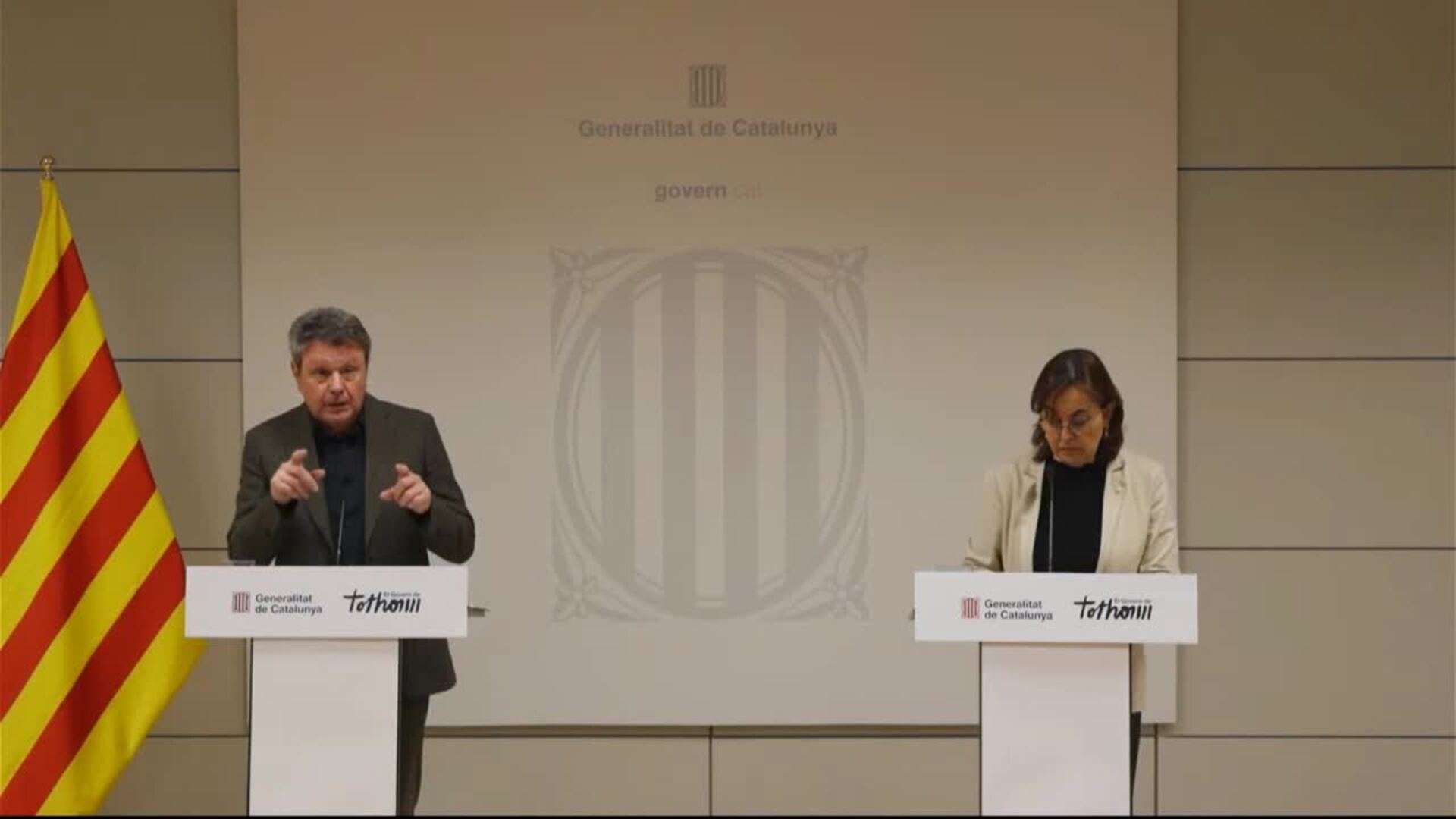 Santano confirma un desprendimiento en túnel de Rubí con afectaciones en el Puerto de Barcelona