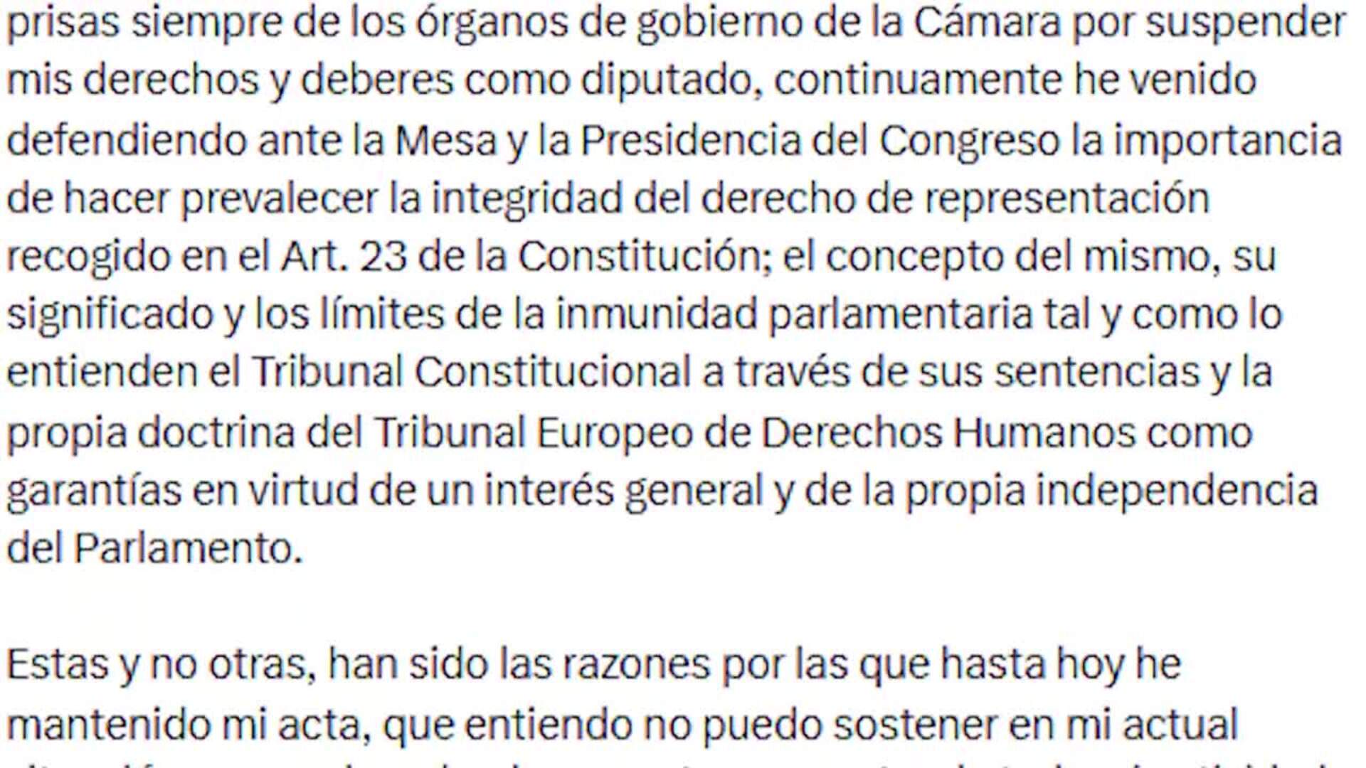 Ábalos renuncia a su escaño en el Congreso