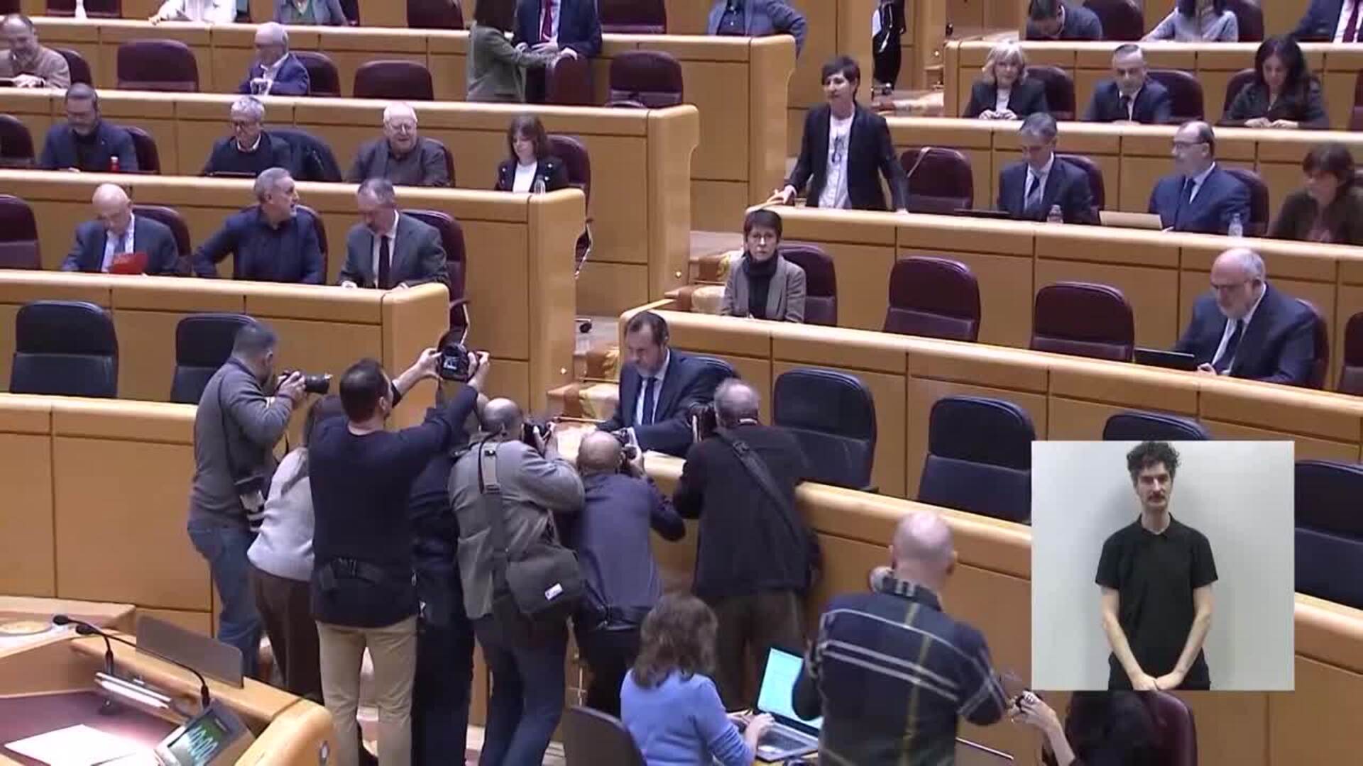 Así ha sido la comparecencia del ministro de Transportes, Óscar Puente, en el pleno del Senado