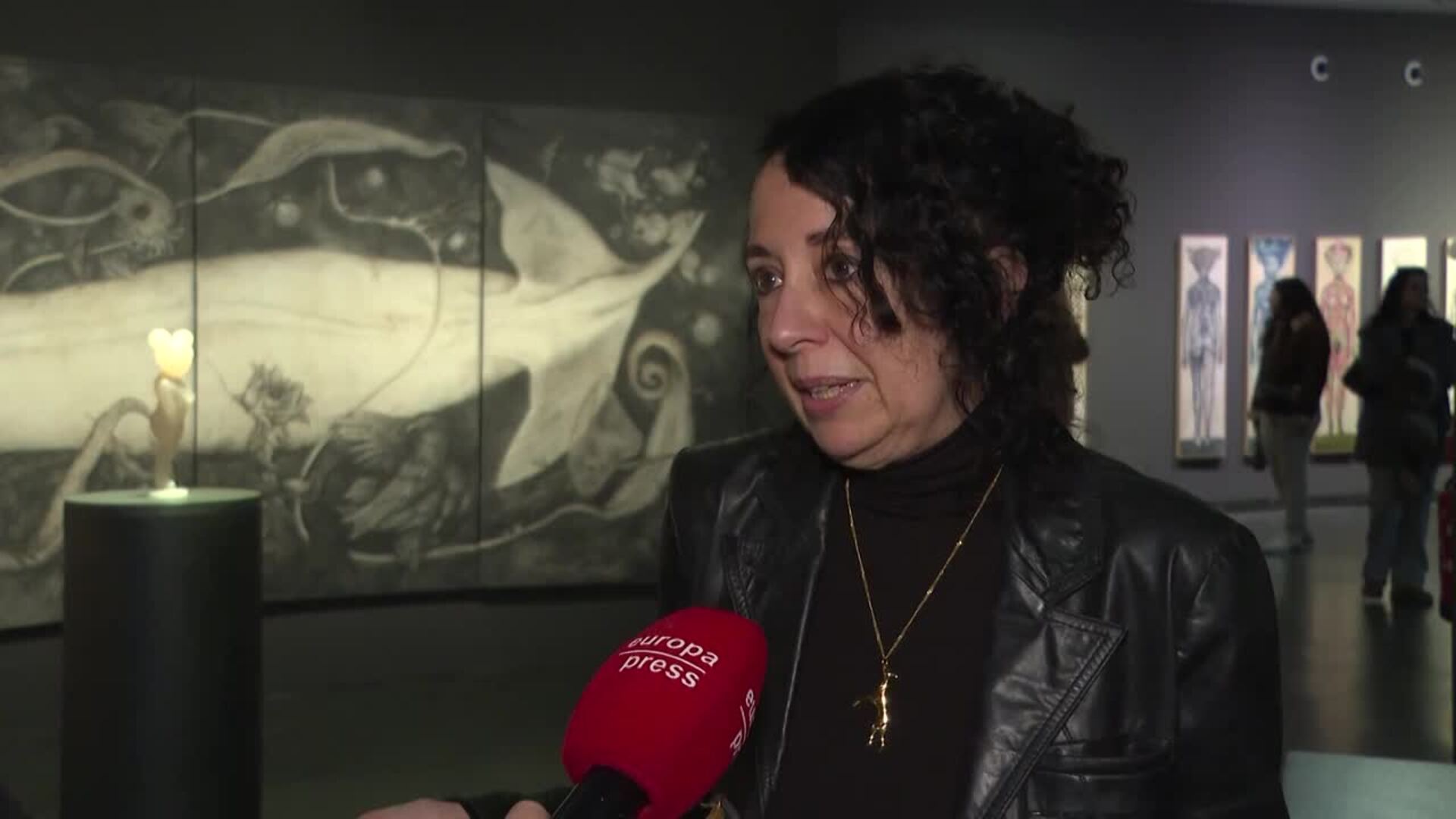 La artista Ana Juan presenta la exposición 'Wunderkrammer' en el espacio CentroCentro (Madrid)