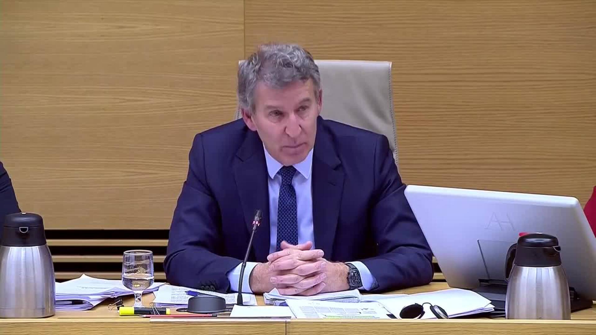 Feijóo dice que Mazón es el único que asumió responsabilidades tras la dana