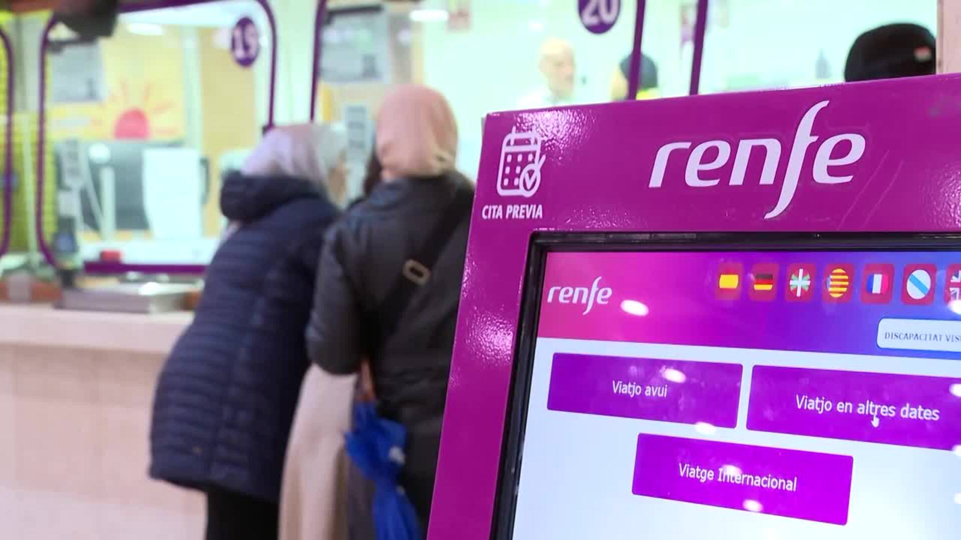 Rodalies mantendrá este martes "la misma oferta ferroviaria" que el lunes