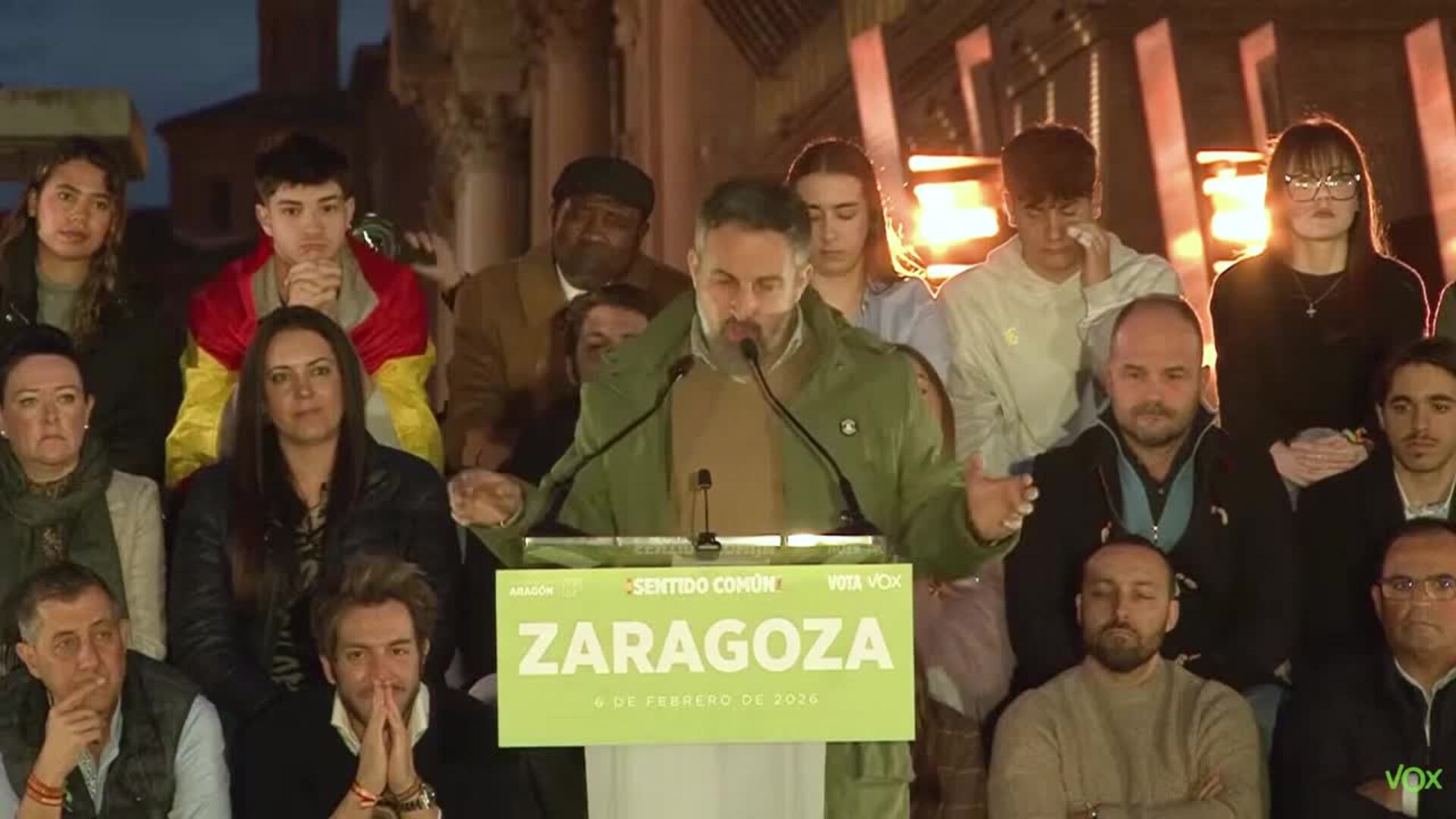 Abascal (Vox) dice que Sánchez "ocupa con 'k' la presidencia"