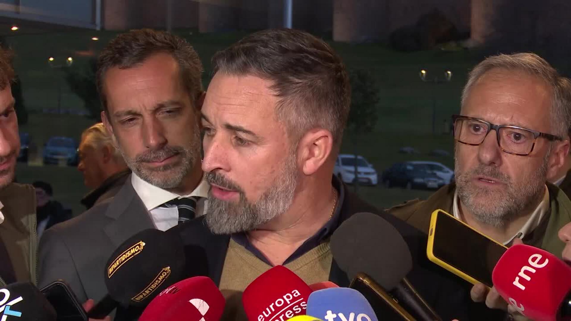 Abascal sale "a ganar" en CyL: "Doblamos los resultados en Aragón y esperamos crecer aquí"