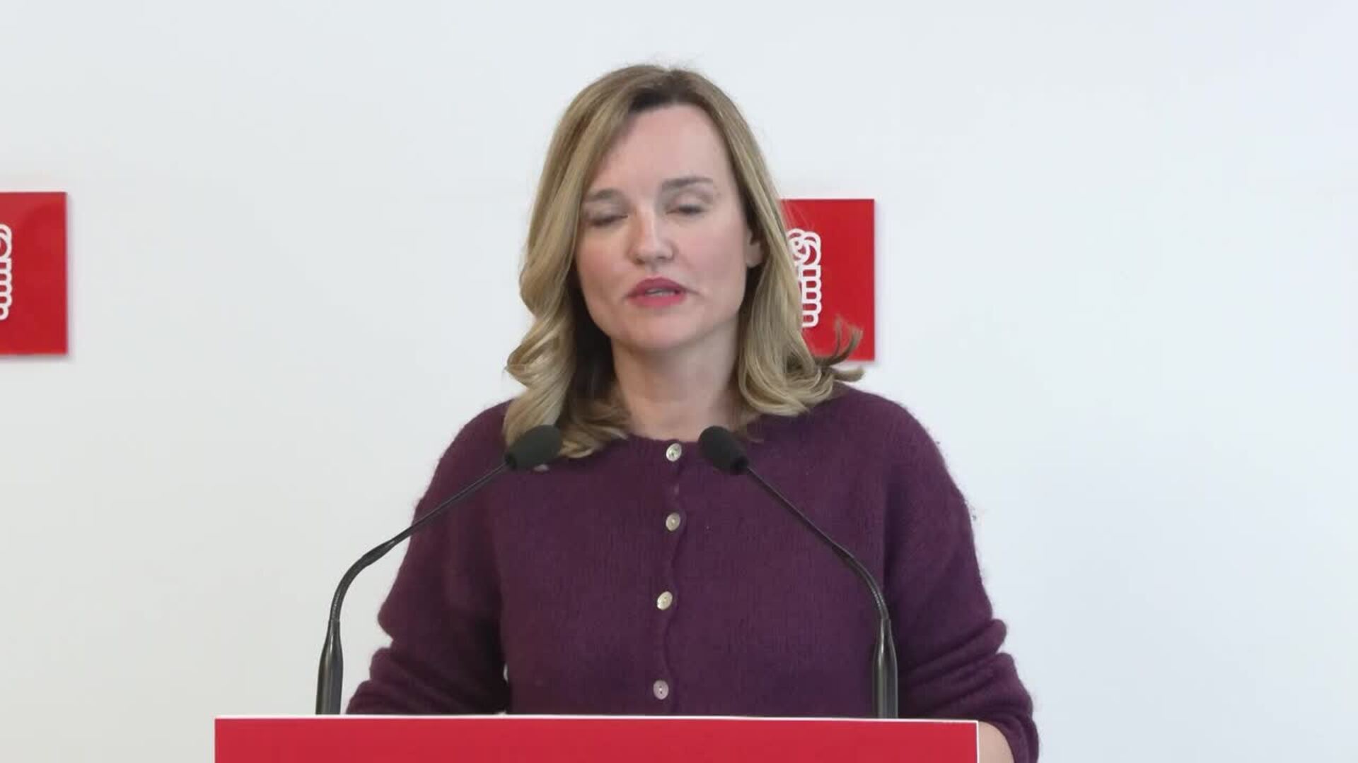 Alegría advierte del escenario de "incertidumbre e inestabilidad" en Aragón tras el 8F