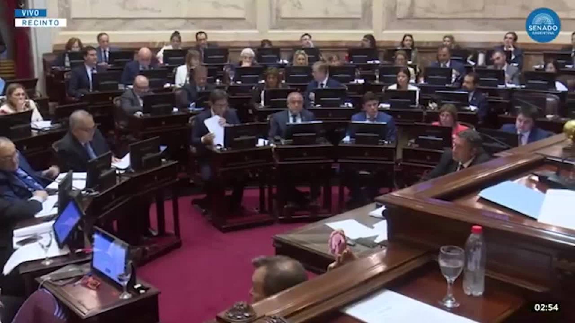 El Senado de Argentina aprueba la reforma laboral, la medida estrella de Milei