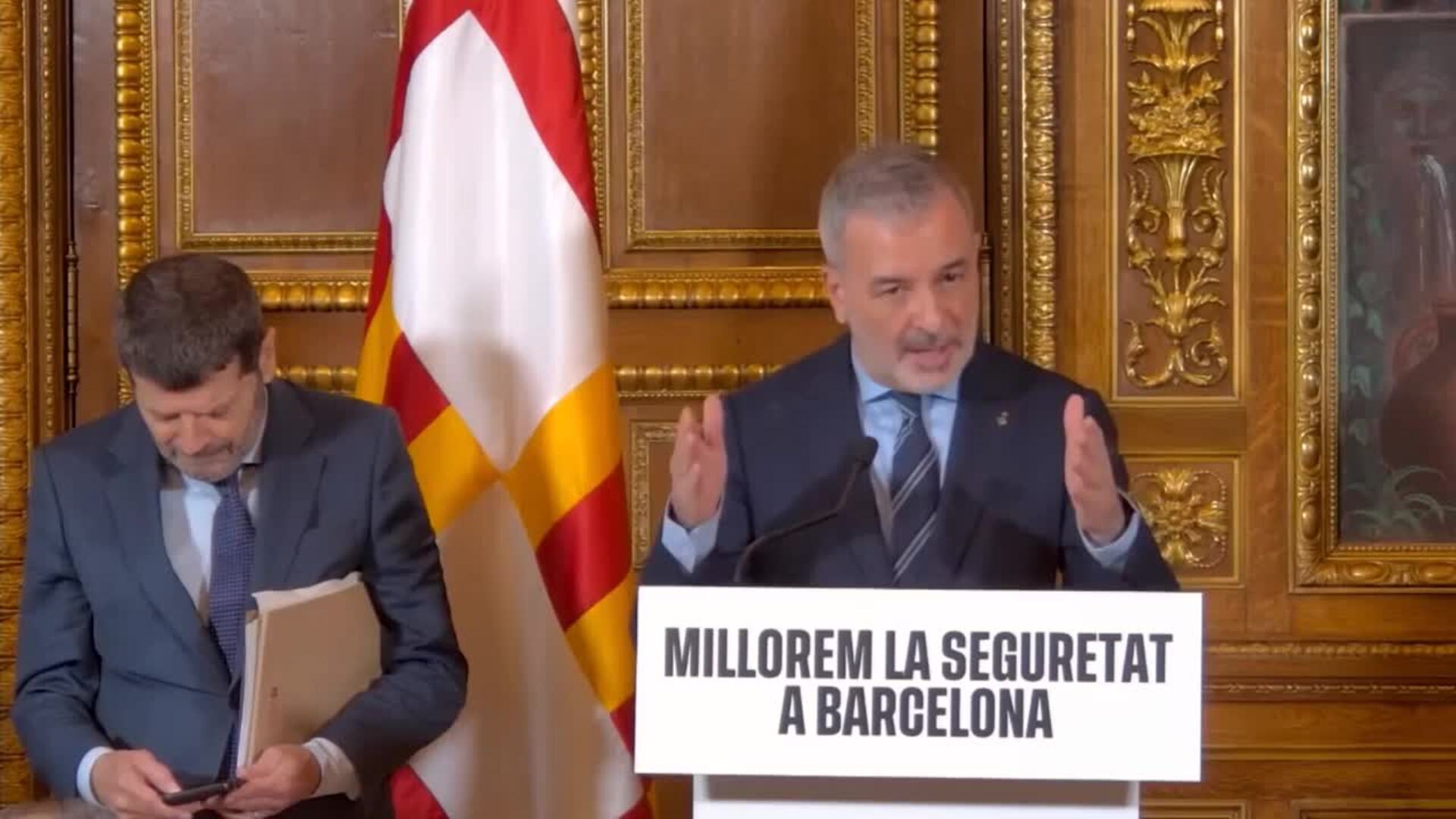 Delitos en Barcelona bajan un 6,1% en 2025 respecto al año anterior y la mayoría fueron hurtos