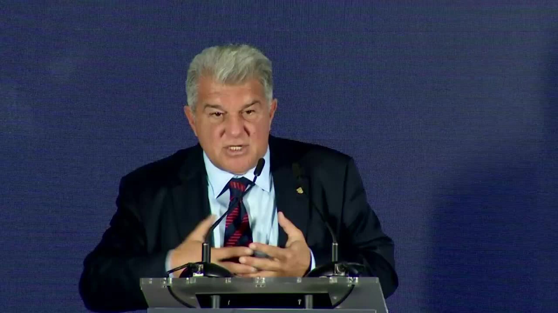 Joan Laporta: "Estoy seguro de que ganaremos la Liga, contra todos y contra todo"