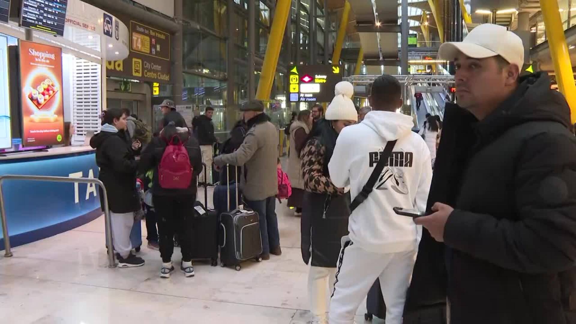 España recibió 6,7 millones de pasajeros aéreos internacionales en enero, 5,2% más que en 2024