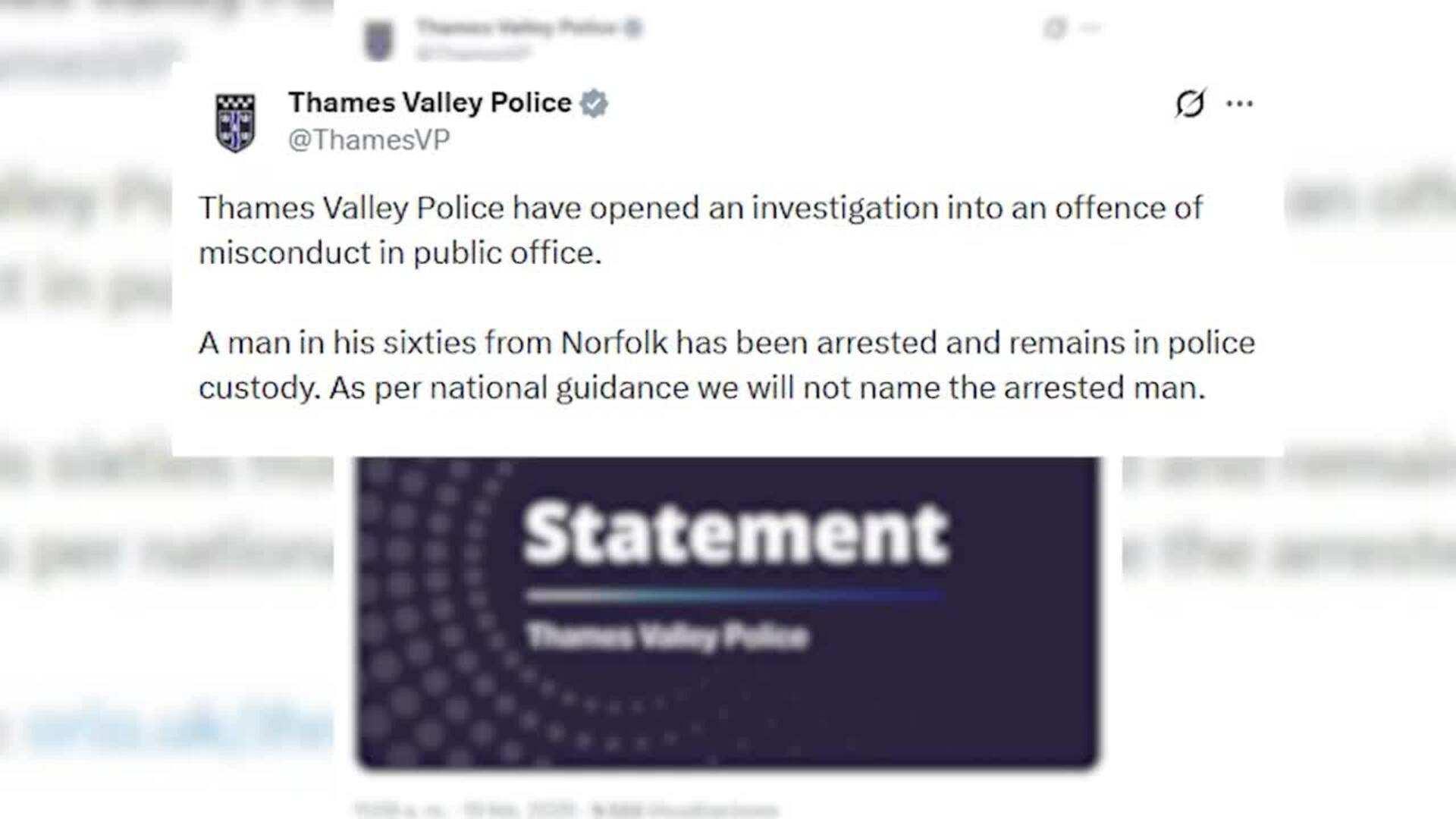 Detenido el expríncipe Andrés de Inglaterra por su relación con el caso Epstein