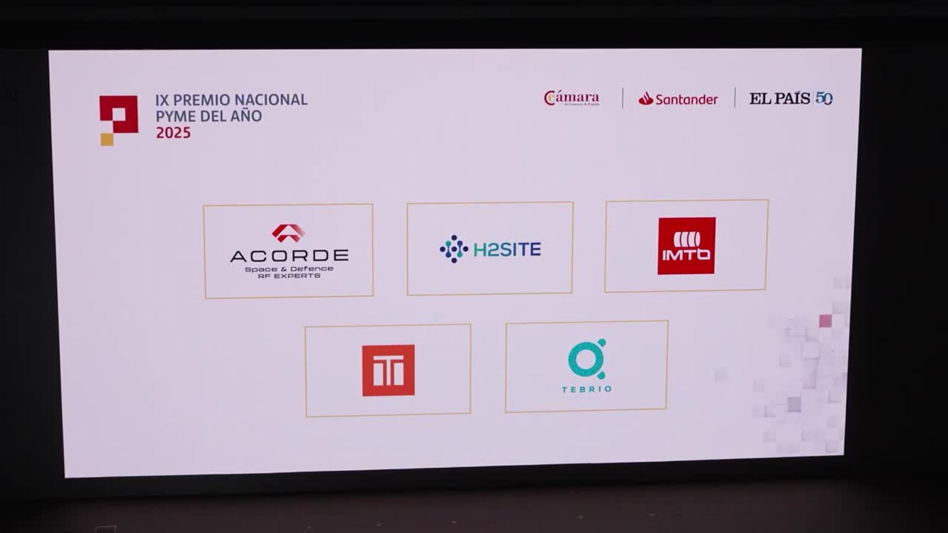 La salmantina Tebrio Group se convierto en el Premio Nacional Pyme del Año 2025