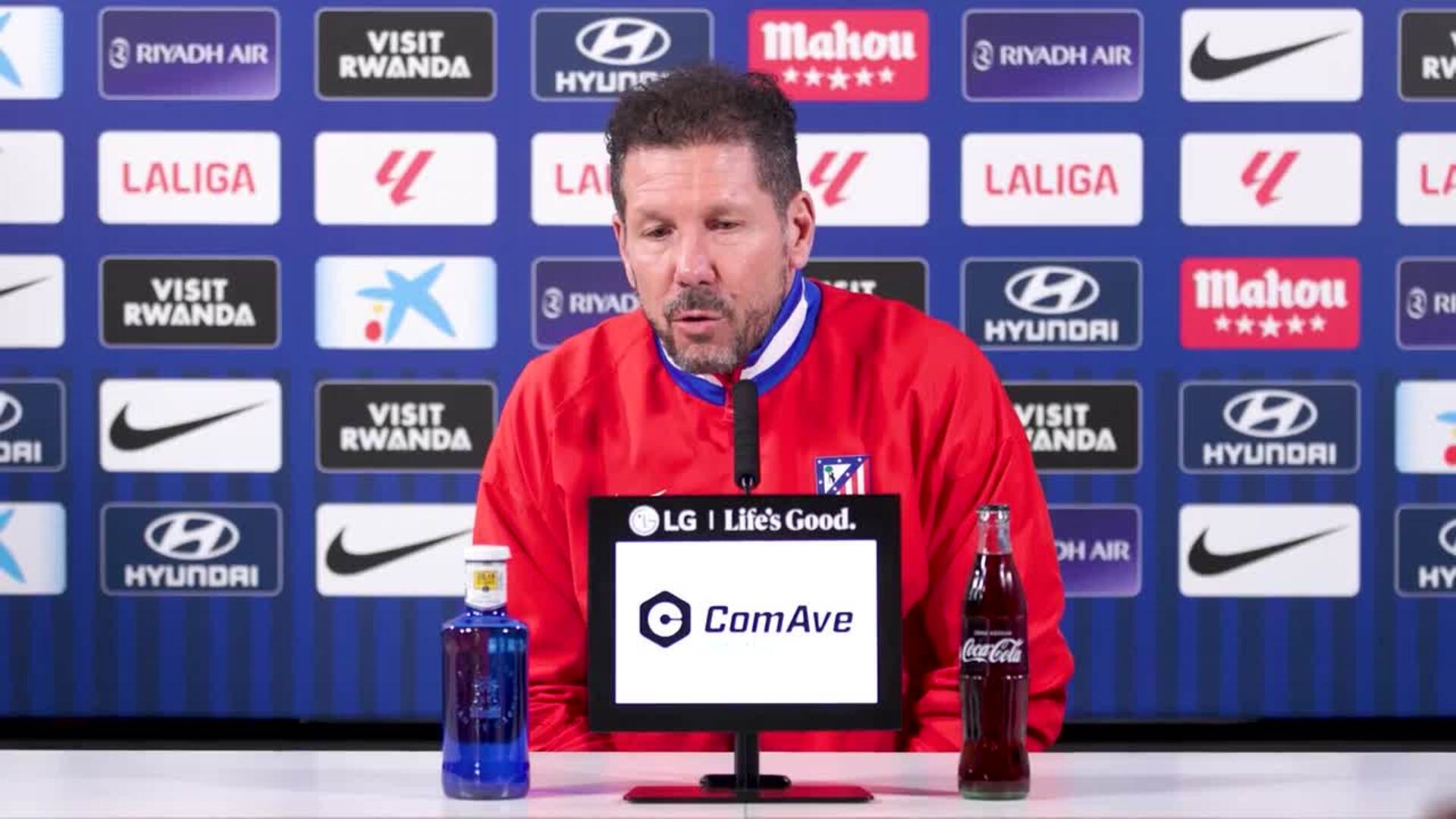 Simeone: "Es más importante ganar que dar una buena imagen mañana"