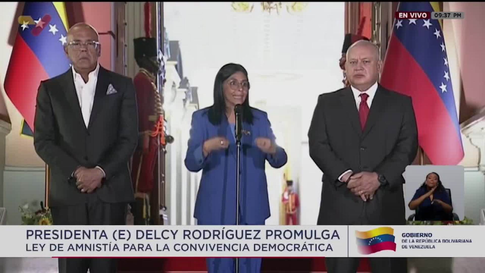 Venezuela aprueba por unanimidad la histórica ley de amnistía: "Hay que saber pedir perdón"