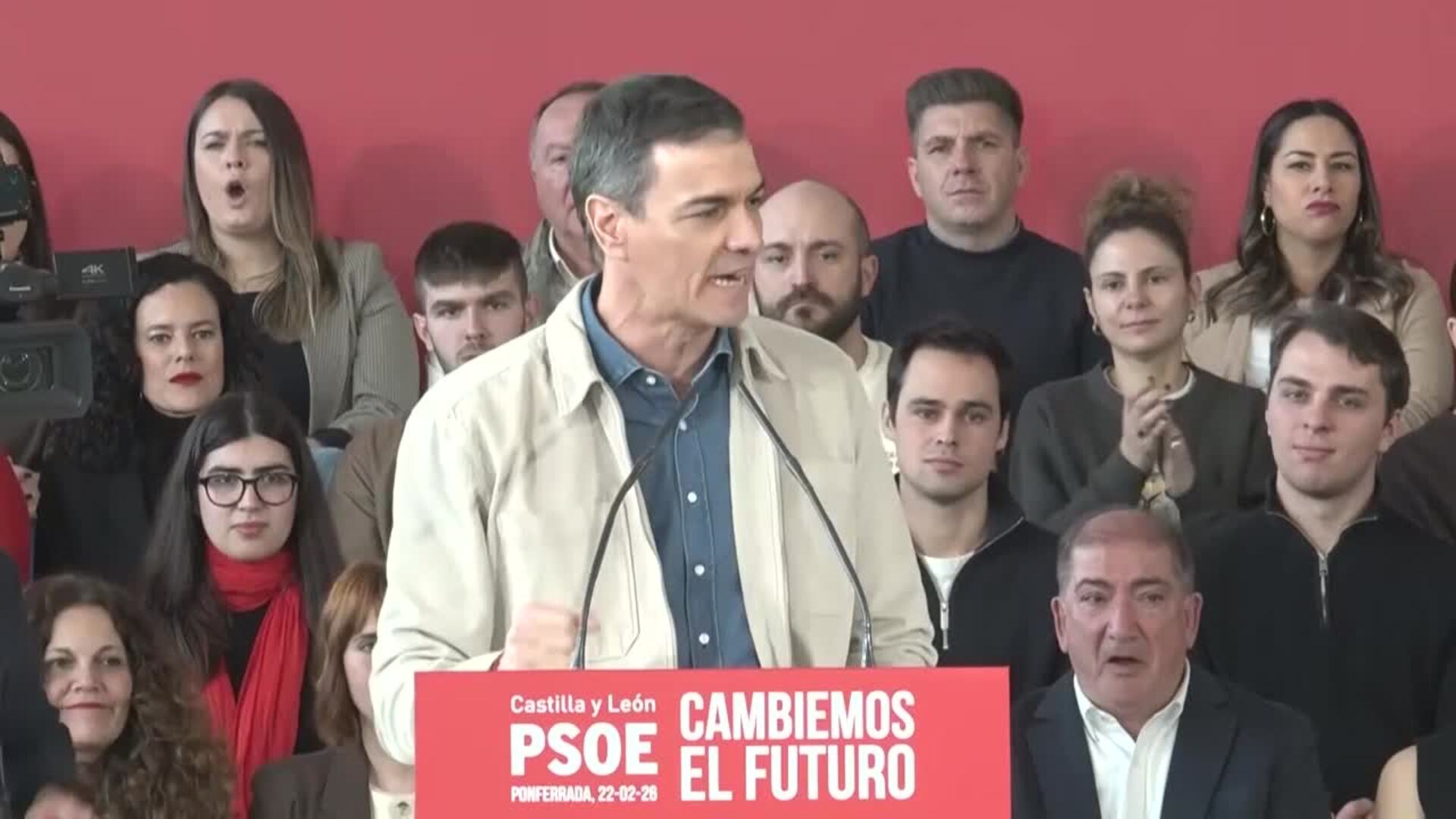 Sánchez pide que CyL se convierta en el "punto final" de los gobiernos PP-Vox