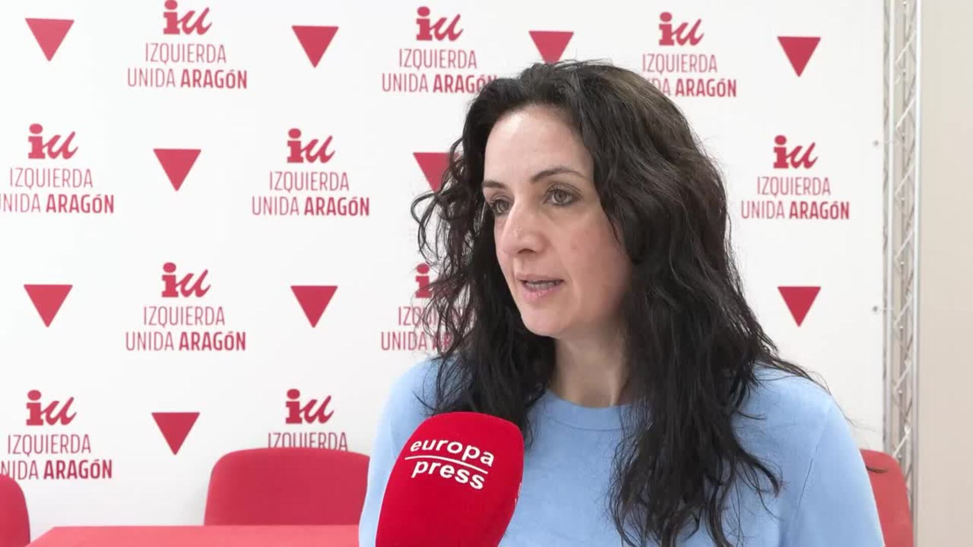 IU Aragón cree "oportuno" el paso atrás de Díaz para que la gente vea "renovación" e "ilusión"