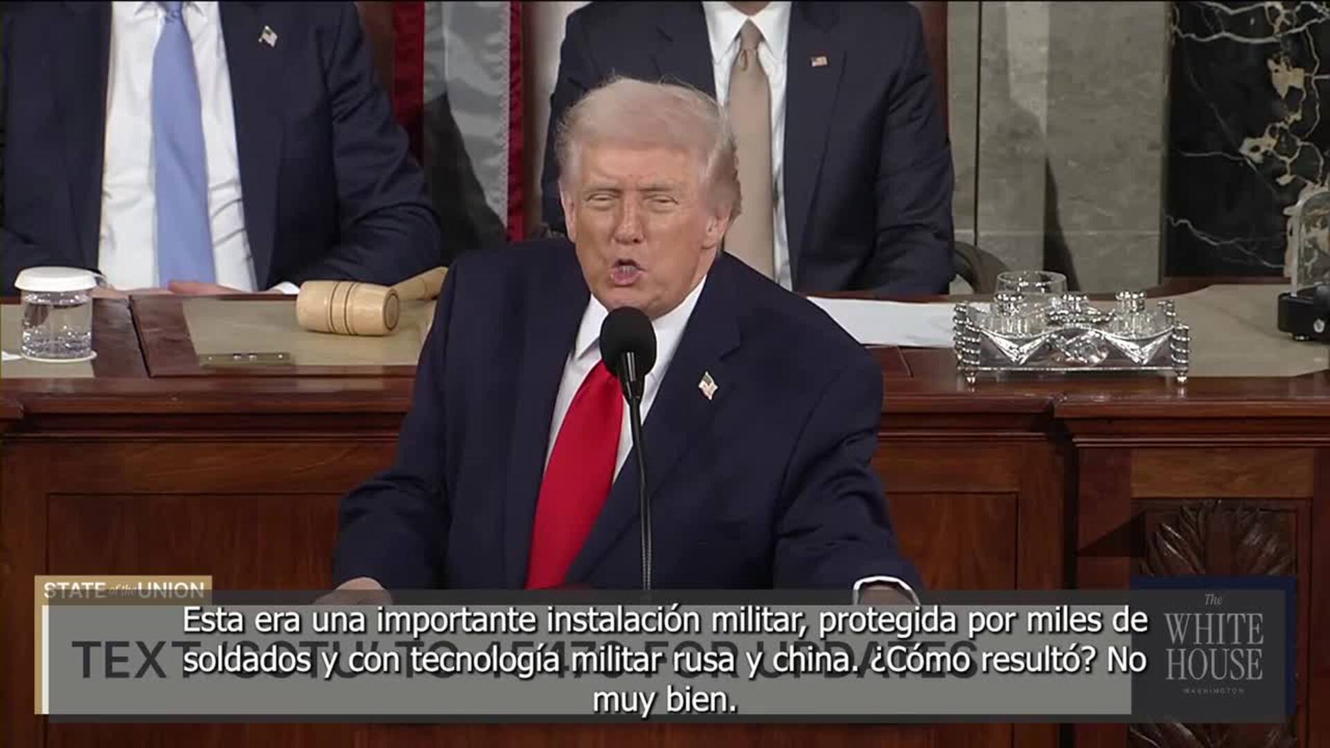 Aranceles, Maduro, inmigración e Irán: Claves del discurso del estado de la Unión de Trump