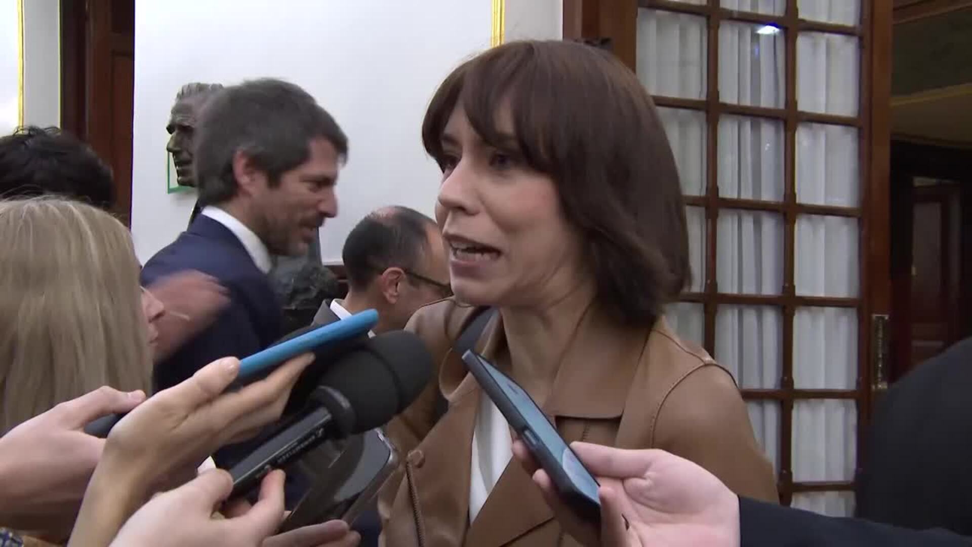 La ministra Morant dice que Mazón está "más cerca del banquillo"