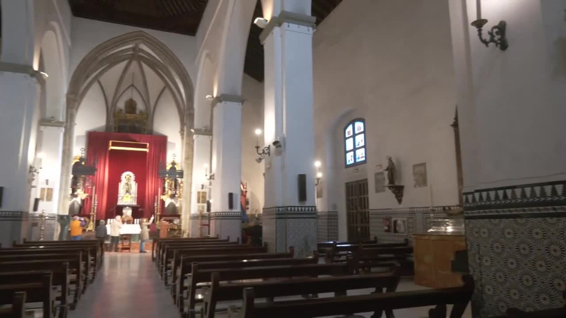 Las obras en una iglesia de Sevilla durarán unos ocho meses y se descartan daños estructurales