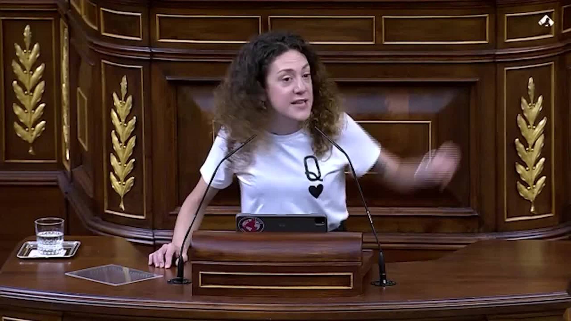 Vidal acusa a PP, Vox y Junts de ser "representación política" de los "fondos buitre"