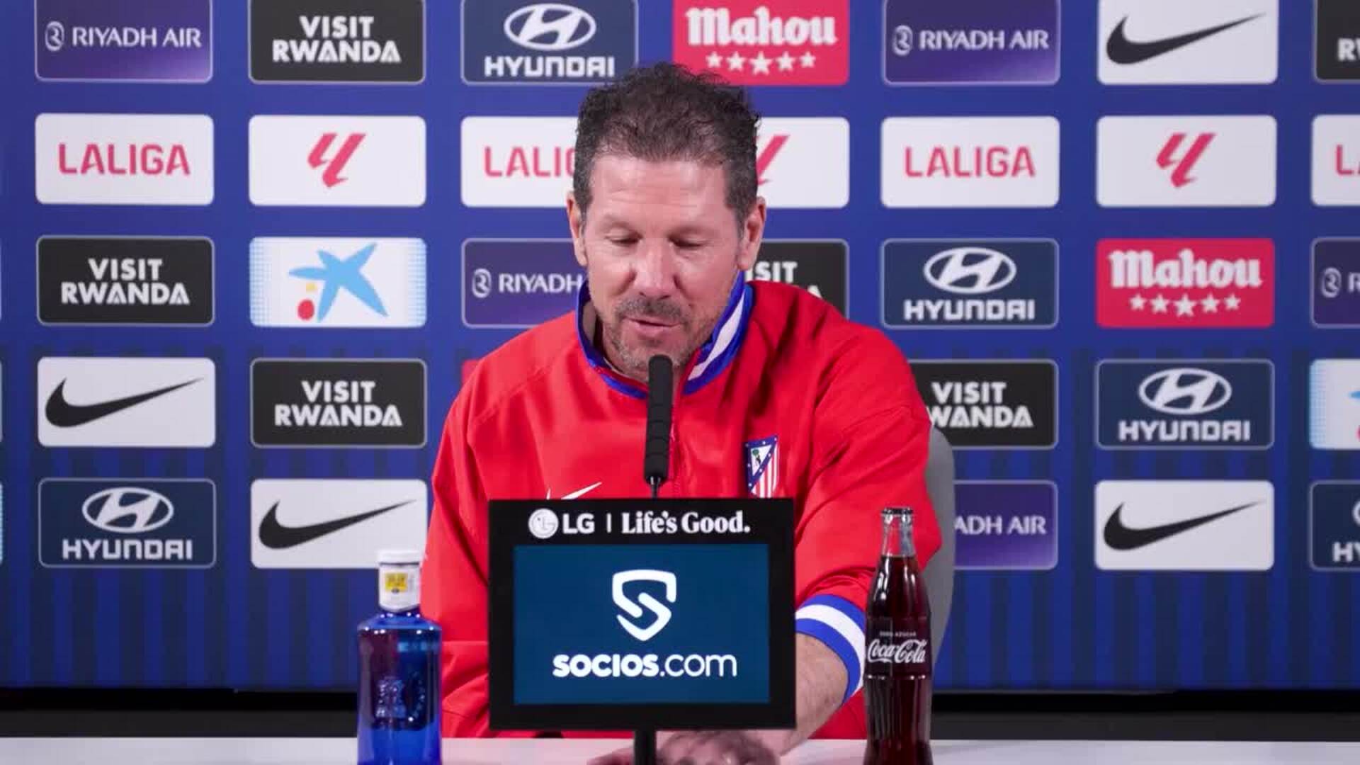Simeone: "No voy a repetir lo importante que es Antoine Griezmann para nosotros"