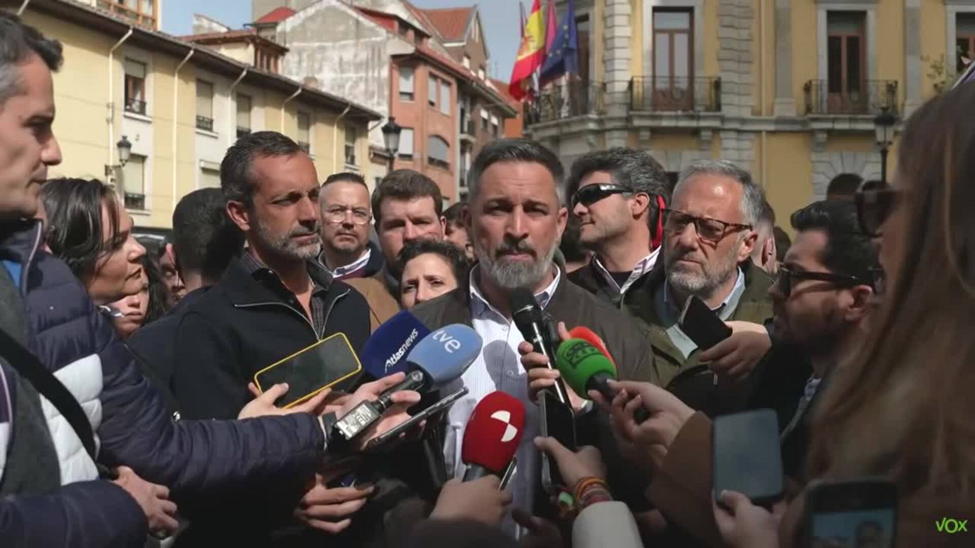 Abascal condiciona los pactos en Extremadura y Aragón a "un cambio de rumbo radical"