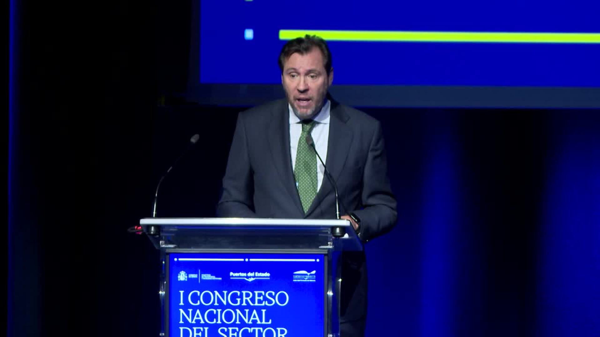 Puente asegura trabajar por la seguridad y competitividad de puertos en un escenario convulso"