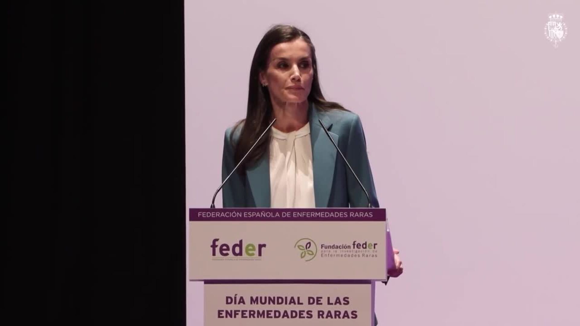 La reina Letizia, sobre las enfermedades raras: "Es esencial la equidad en el tratamiento"