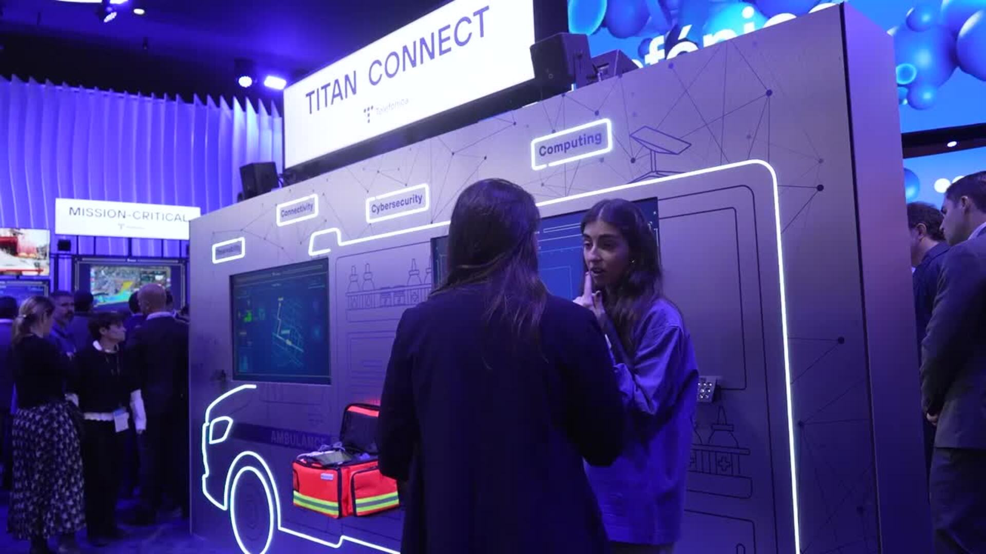 Telefónica despliega en el MWC sus tecnologías 5G más avanzadas