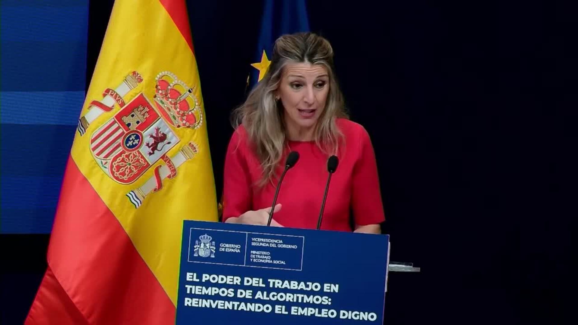 Díaz dice que actuará contra las plataformas digitales que ejercen como agencias de colocación