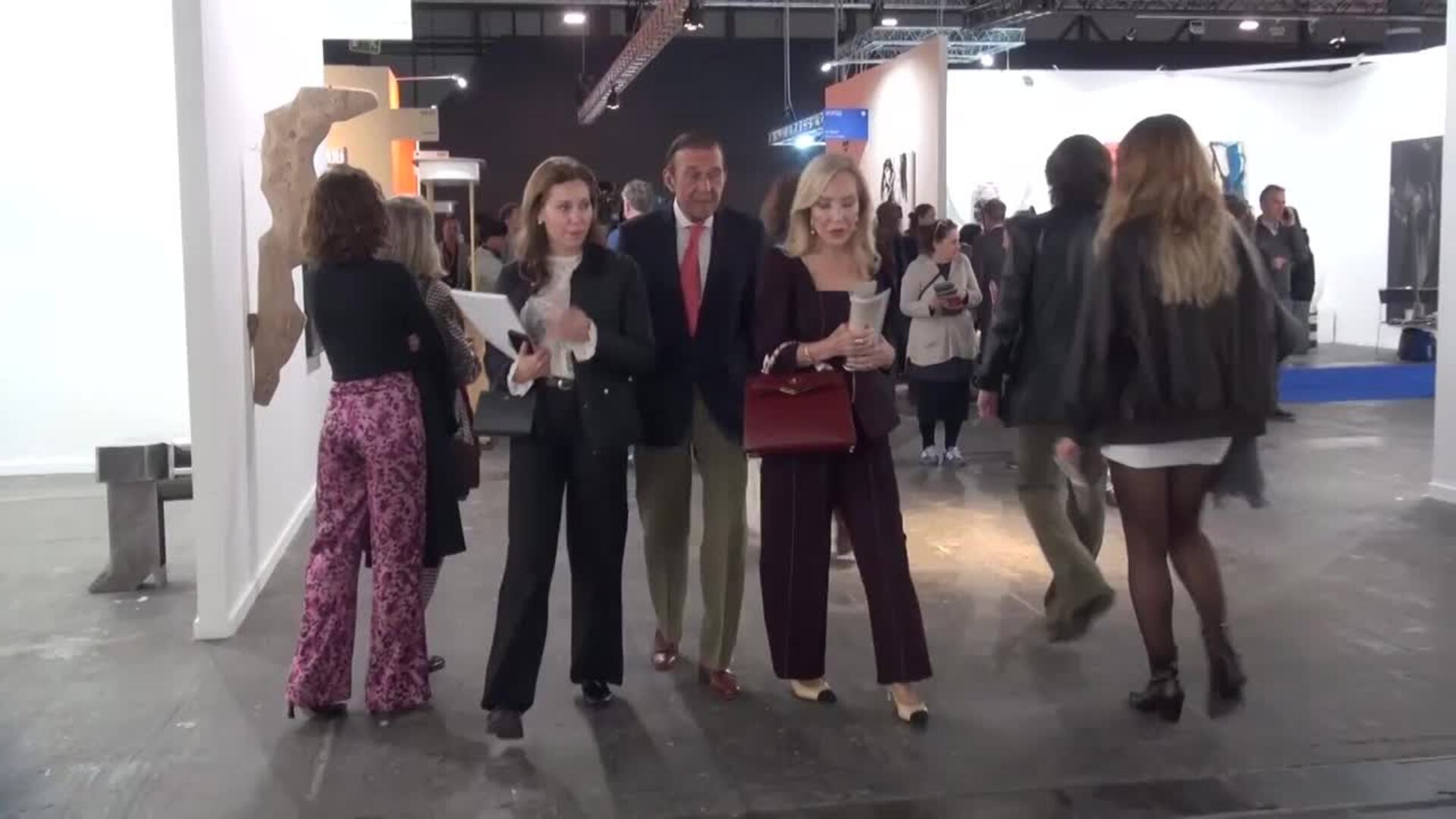 Carmen Lomana desvela el gesto de la Reina Letizia en ARCO con ella