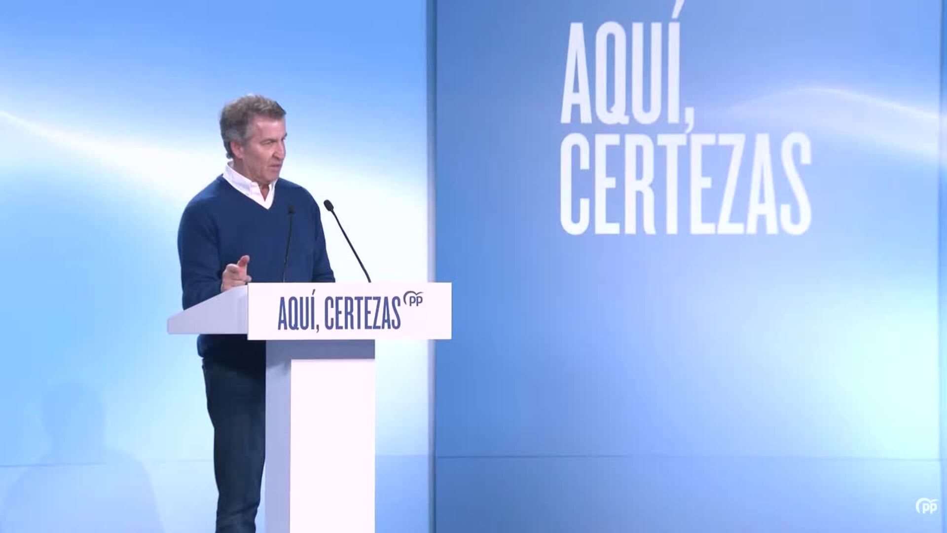 Feijóo pide aprender del "bloqueo" de Abascal en Extremadura para que no se repita en CyL