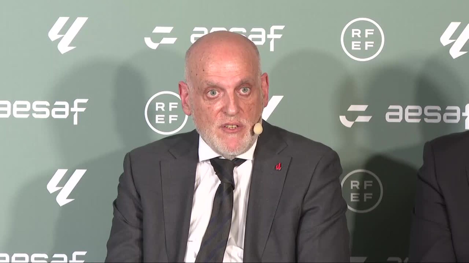 Javier Tebas: "No sé de dónde sale esa norma de las 72 horas, nadie en Europa está a favor"