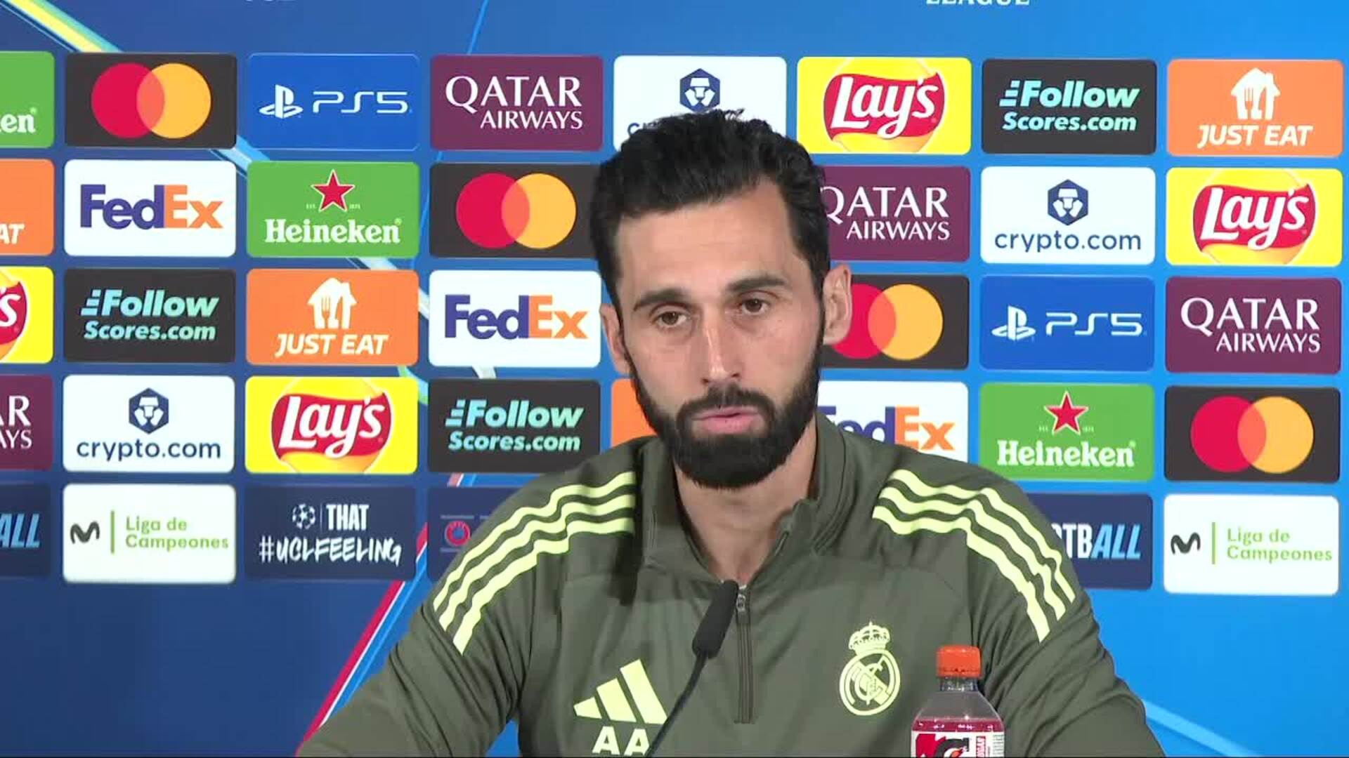 Arbeloa: "El Real Madrid siempre es favorito, no nos sentimos menos que nadie"