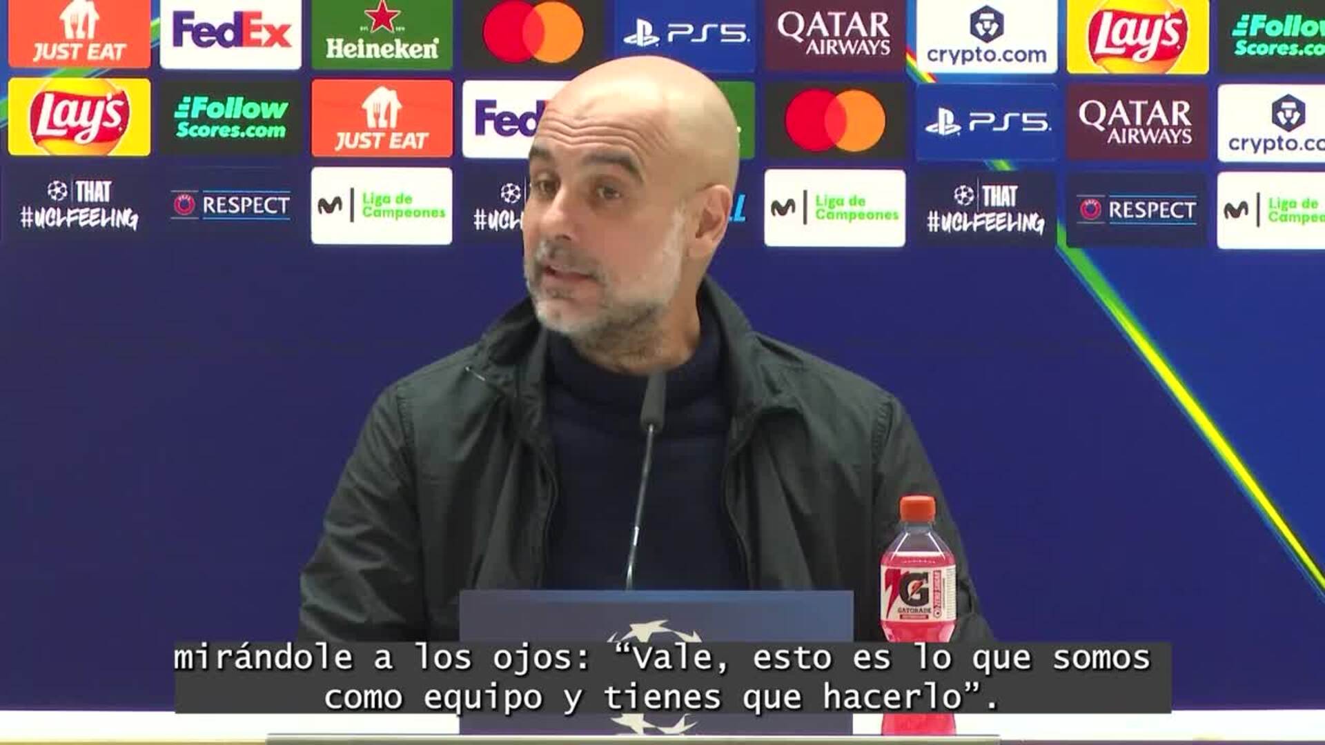 Pep Guardiola: "Tenemos que ser nosotros mismos y no mirar demasiado las consecuencias"