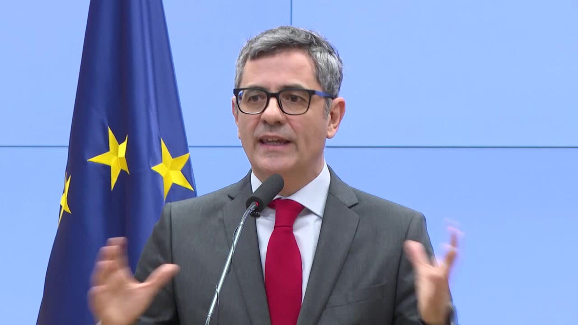 Bolaños: "El Gobierno se siente mucho más cómodo con el discurso de Von der Layen de hoy"