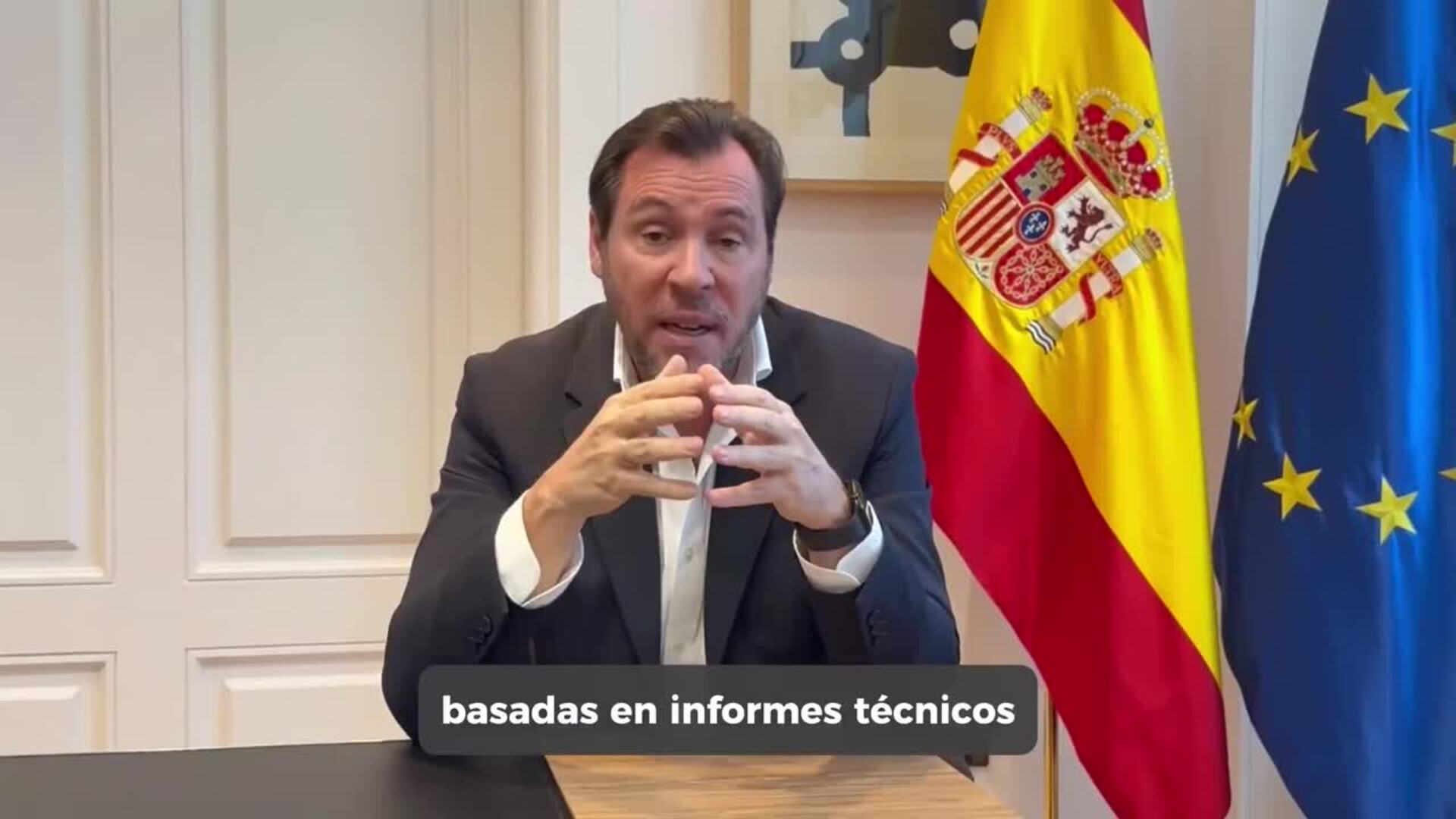 Puente califica de "inaceptable" la posición del Ayuntamiento de Valencia respecto a Renfe