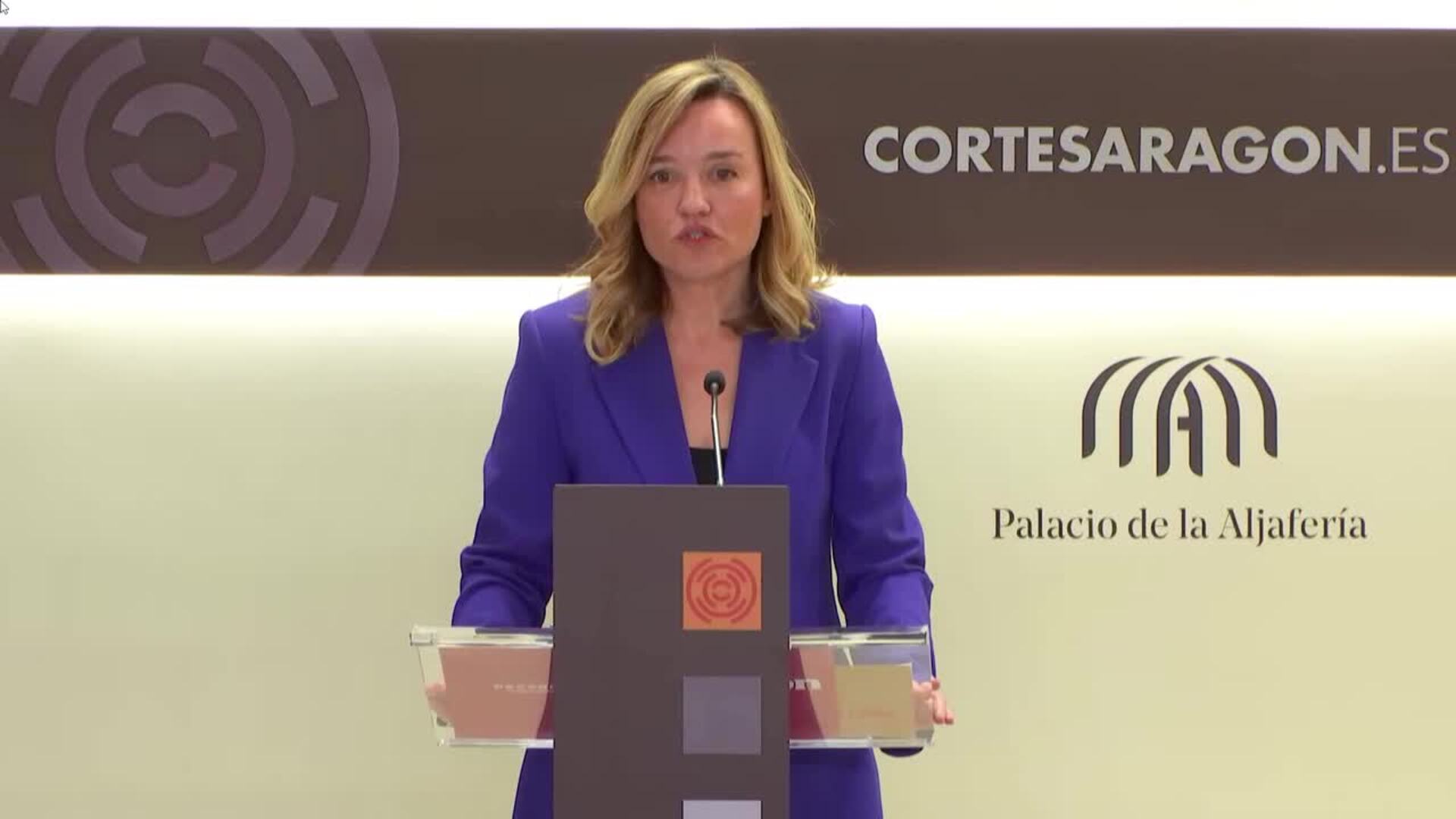 Alegría anuncia el voto en contra del PSOE a la investidura de Azcón