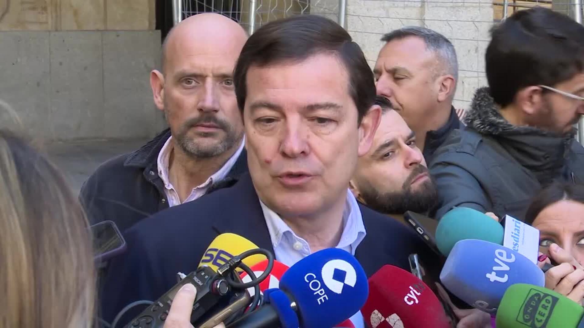 Mañueco llama a la participación: "Hoy decidimos el Gobierno que queremos"