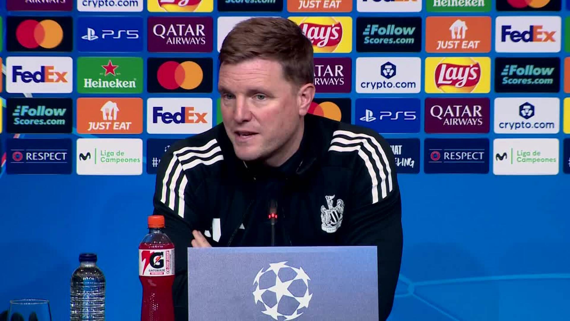 Howe: "No podemos encogernos ante un partido así"