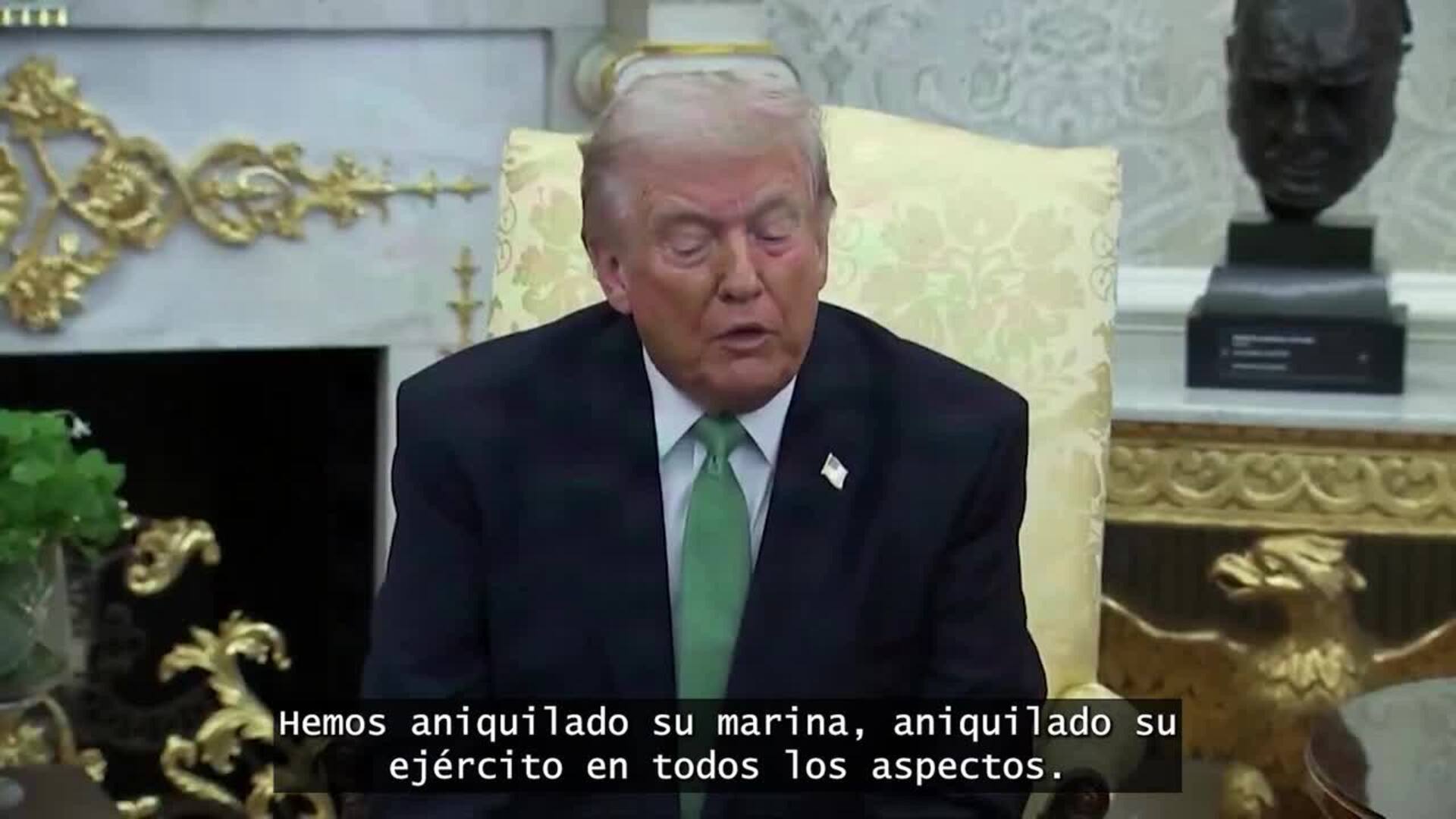 Trump incide en que Estados Unidos no necesita "ayuda" para llevar a cabo la misión en Ormuz