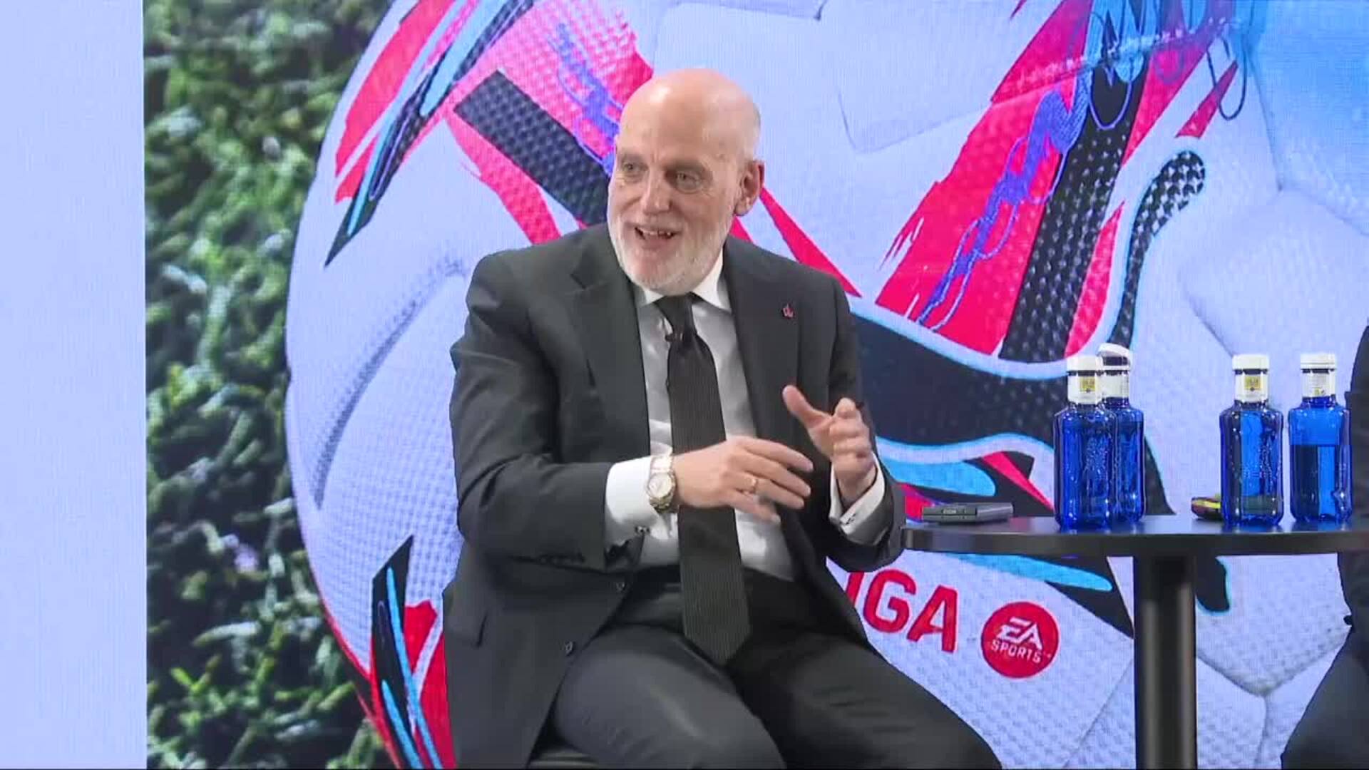 Tebas: "Si hago caso a la llorada de Florentino hace unos años, todavía estaríamos ahogados"