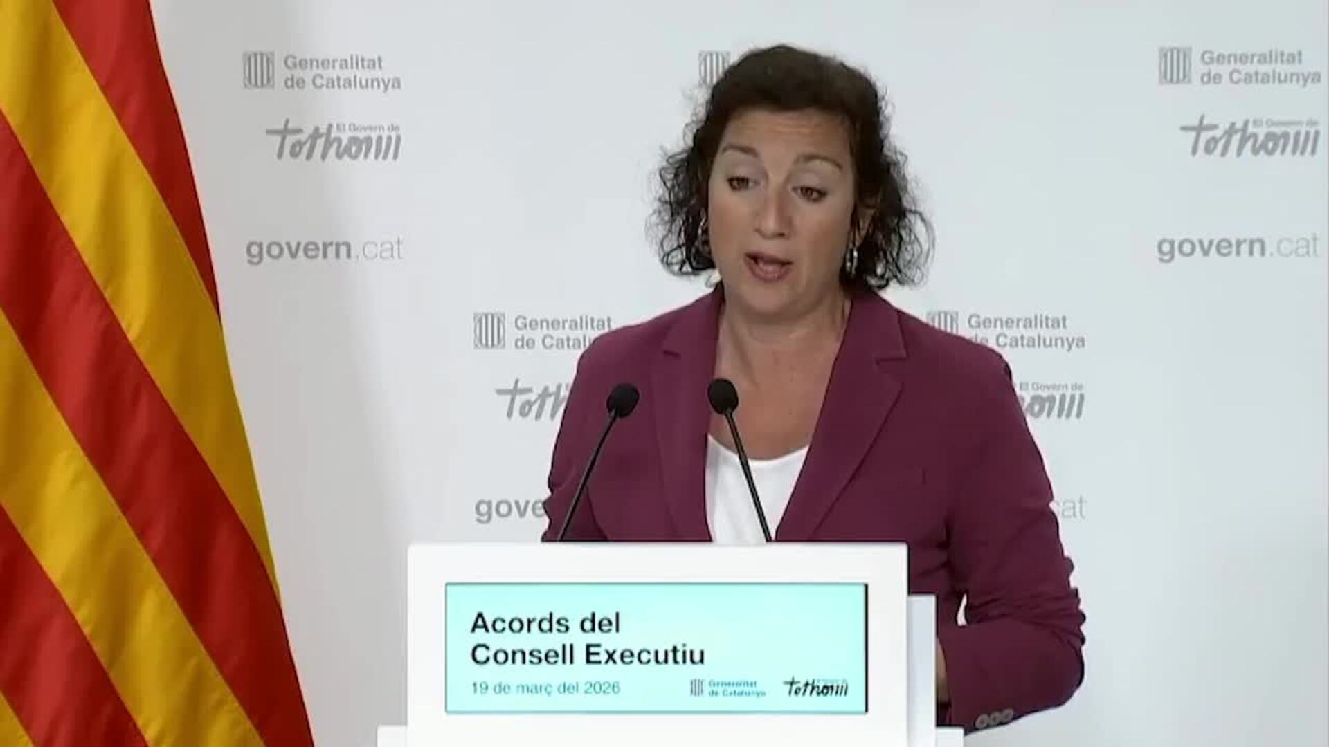El Govern aprueba un suplemento de crédito 5.988 de millones ante la falta de Presupuestos