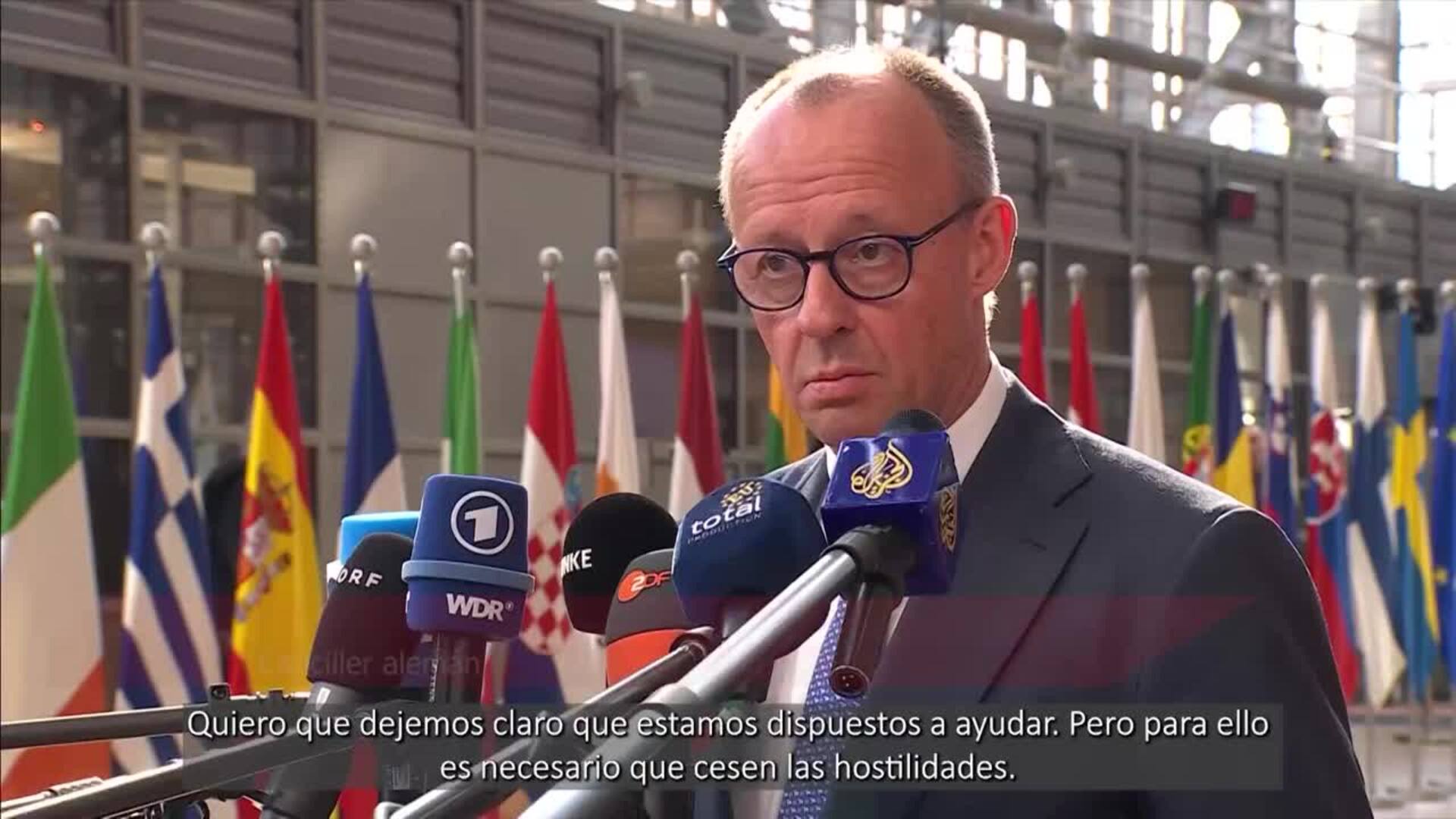 Líderes de UE ven necesaria una desescalada en Irán para dar "oportunidad" a las negociaciones