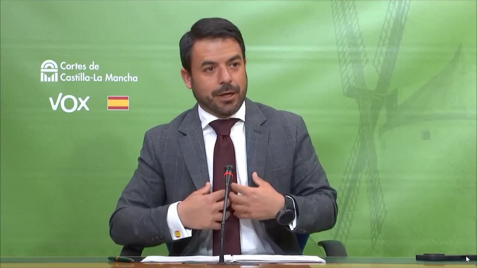 Vox acusa al PP de "copiar" su discurso sobre el Estatuto de C-LM